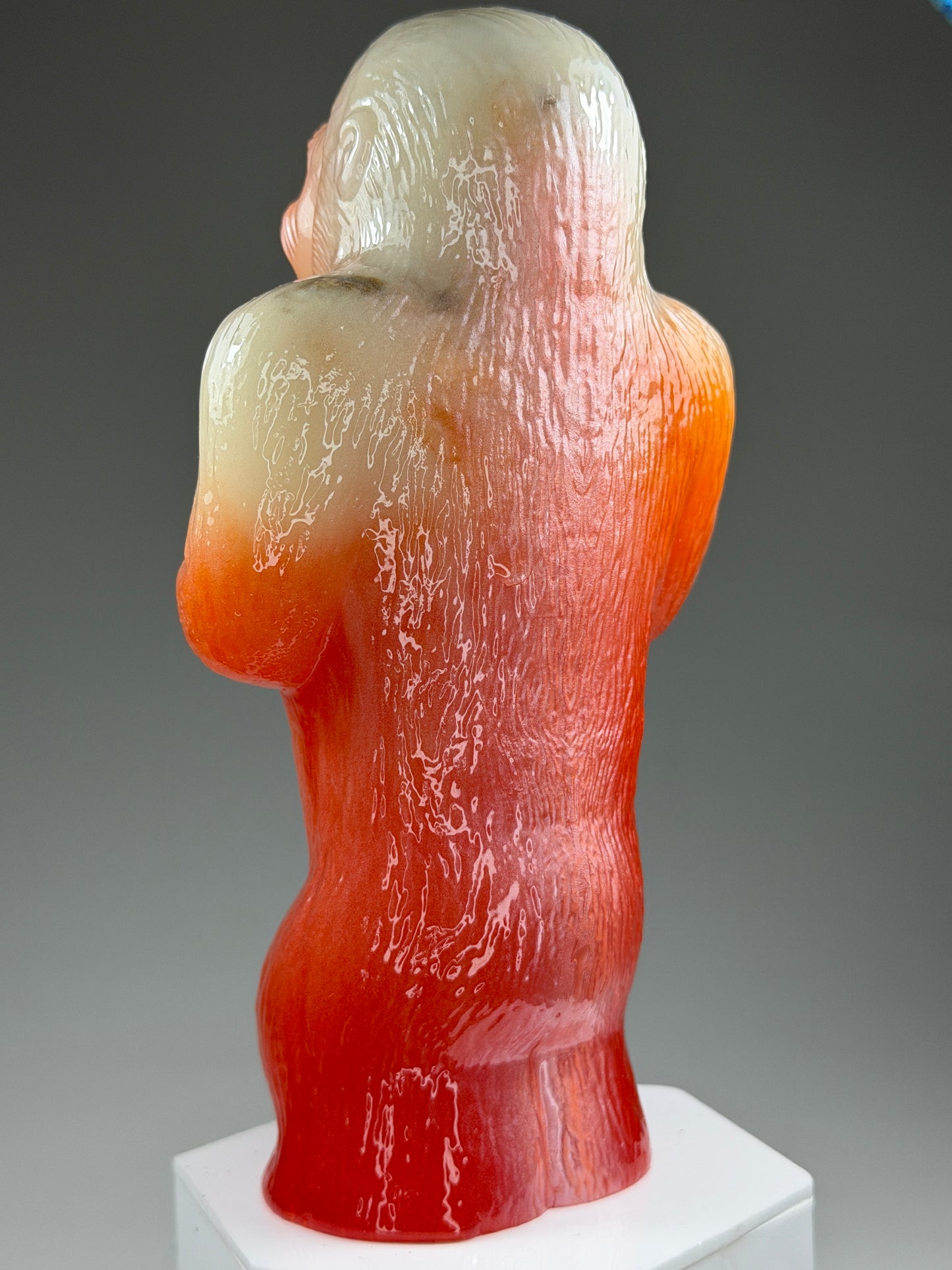 Ape: White/Orange Fade Glow