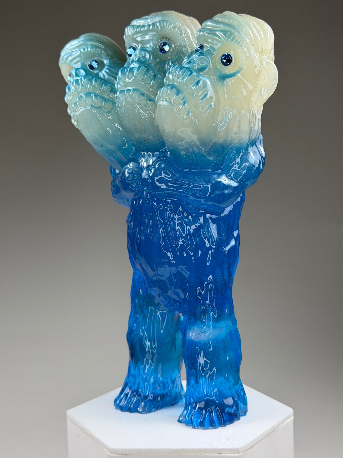 Ape Walker: White/Blue Fade Glow