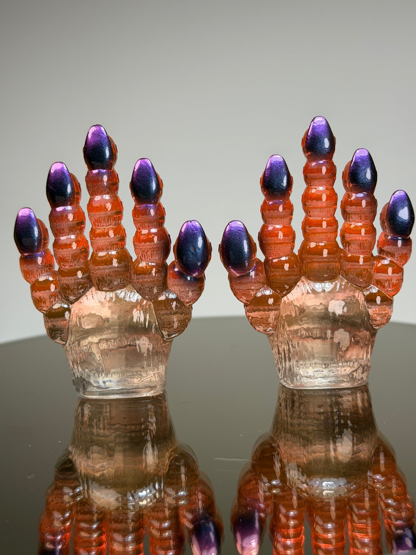 Ape Head Claws: Orange (small set)