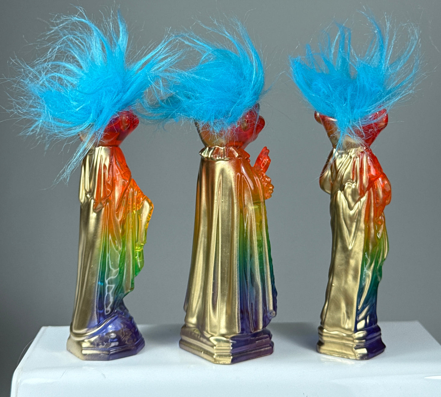 Holy Troll Trilogy: Transparent Rainbow with Gold