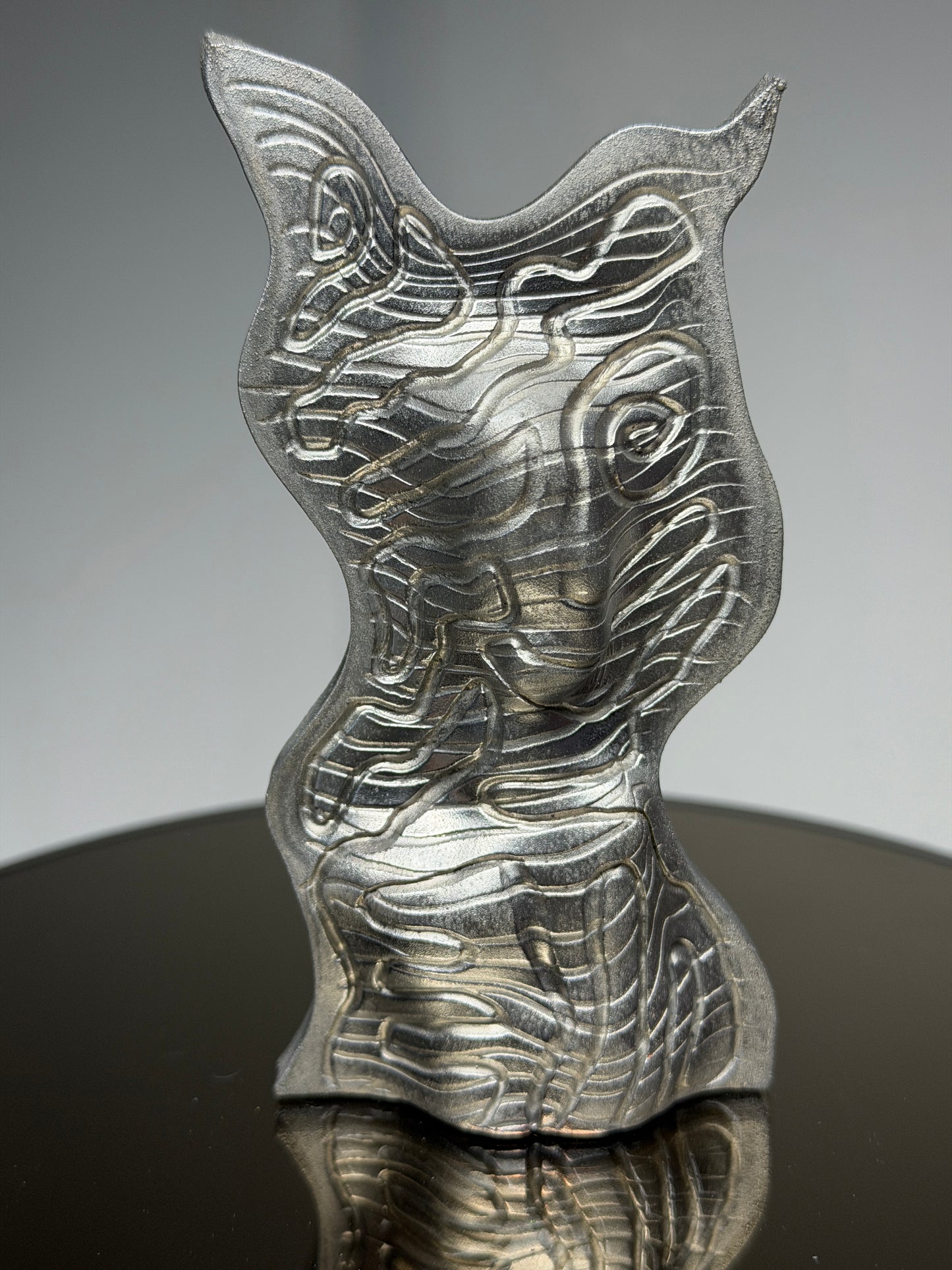 Hard Edge Soft (Portrait): Chrome Plated Vesperant