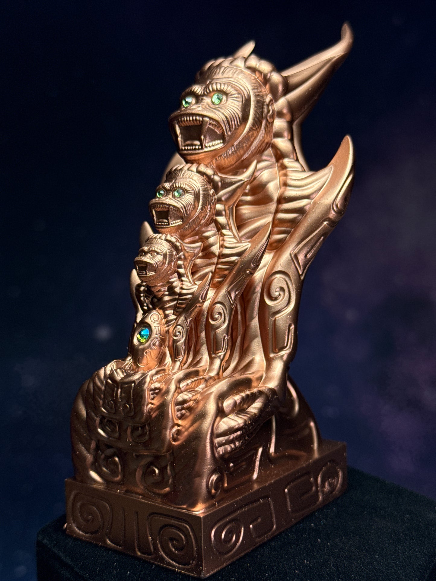 Egyptian Cosmonaut Apes: Chrome Copper