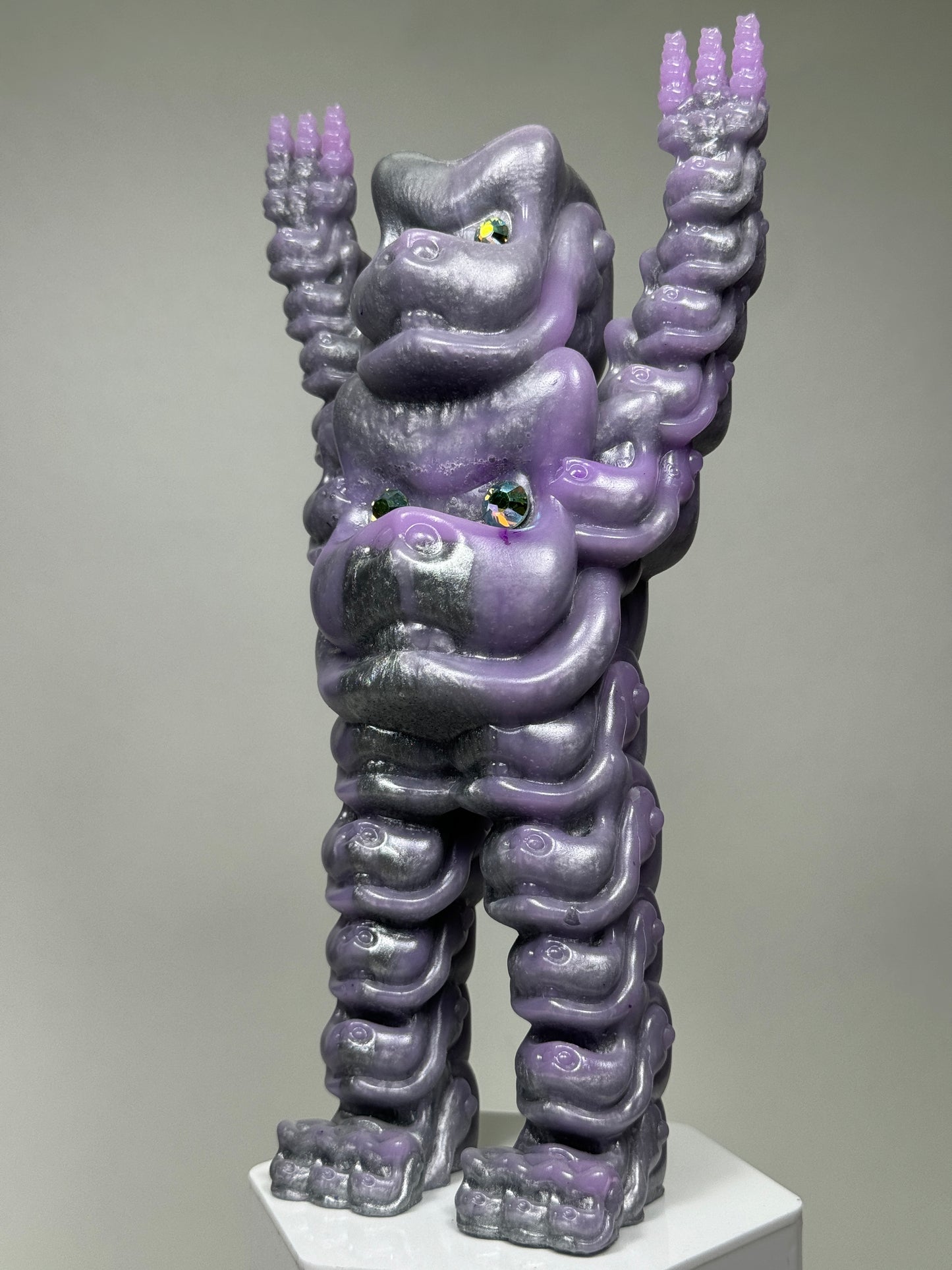 Mecha Head Ape: Universal Glow Purple