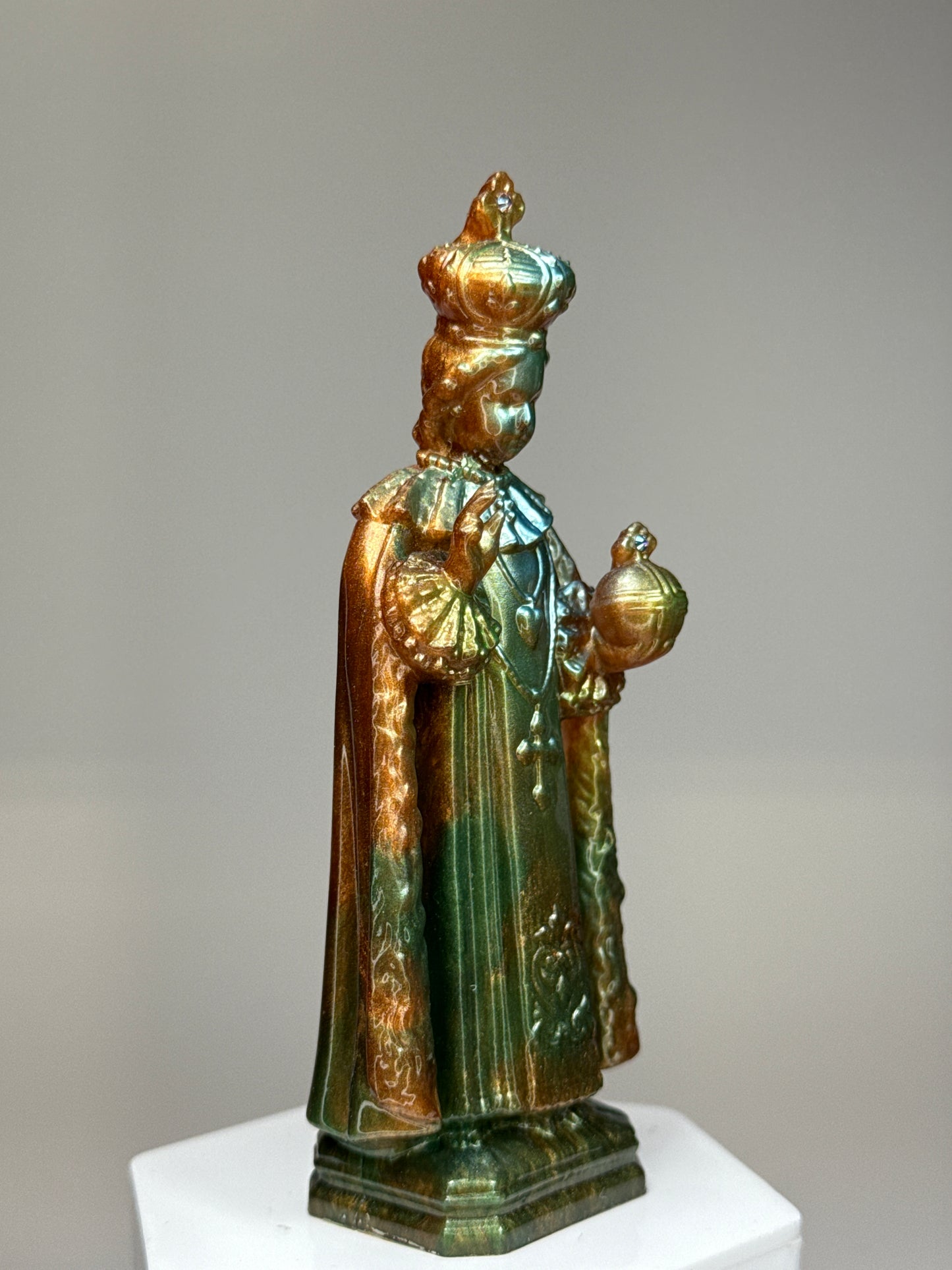 Infant Jesus Of Prague 2.0: Green/Copper