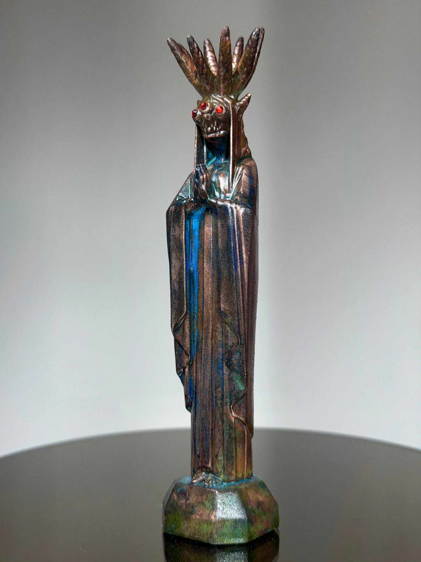 Bafflerack Mary set, Copper Plated for B