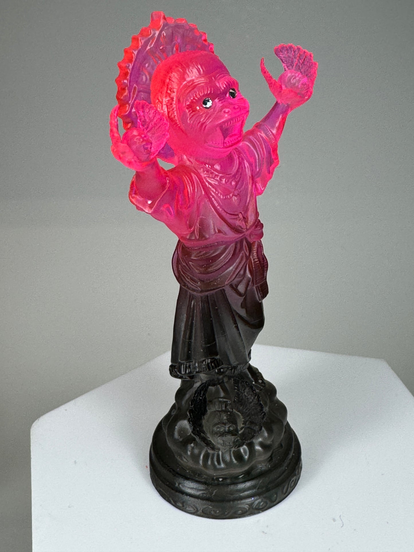 The Child Ape Jesus, Destroyer of Cherubs: Pink/Smokey Black