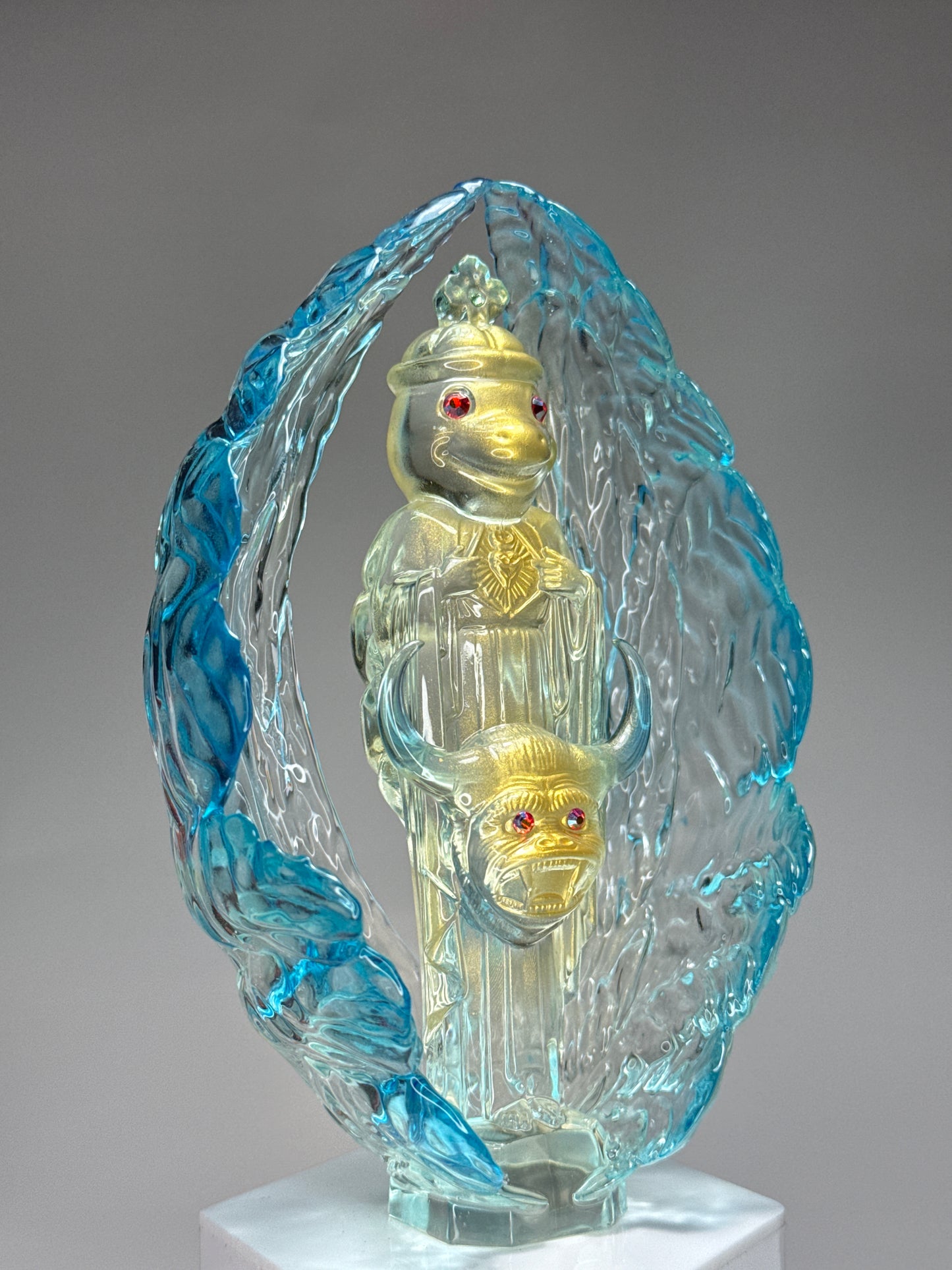 Turtle at the End of Days: Blue/Gold/Clear