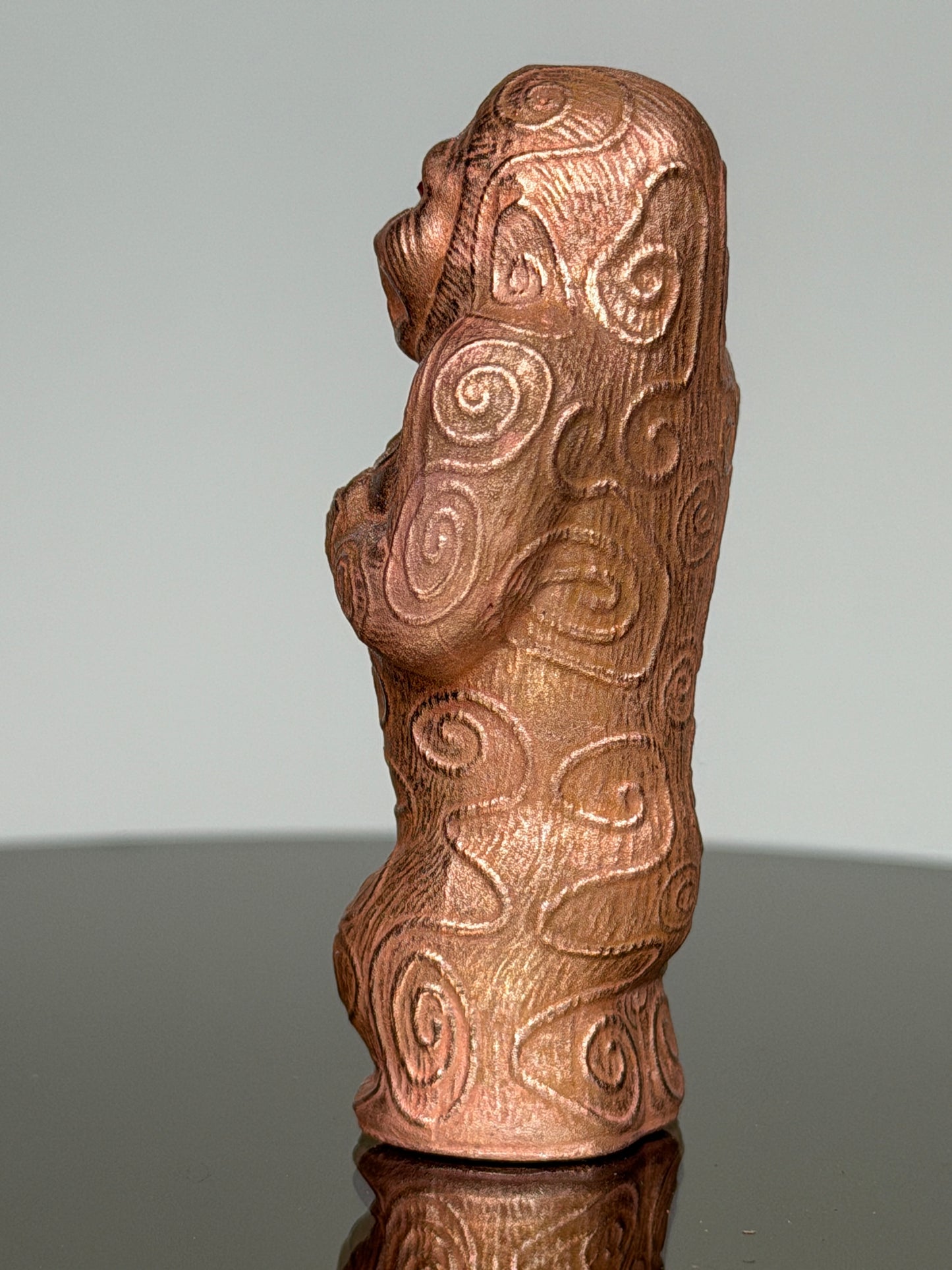 After Ape: Copper Plated Polished