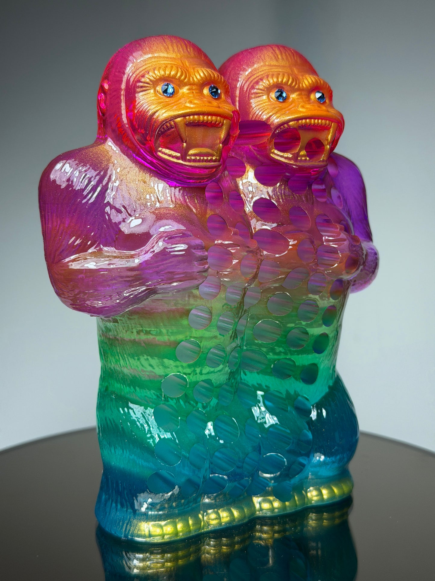 Perforated Ape Freak: Transparent Nurturing