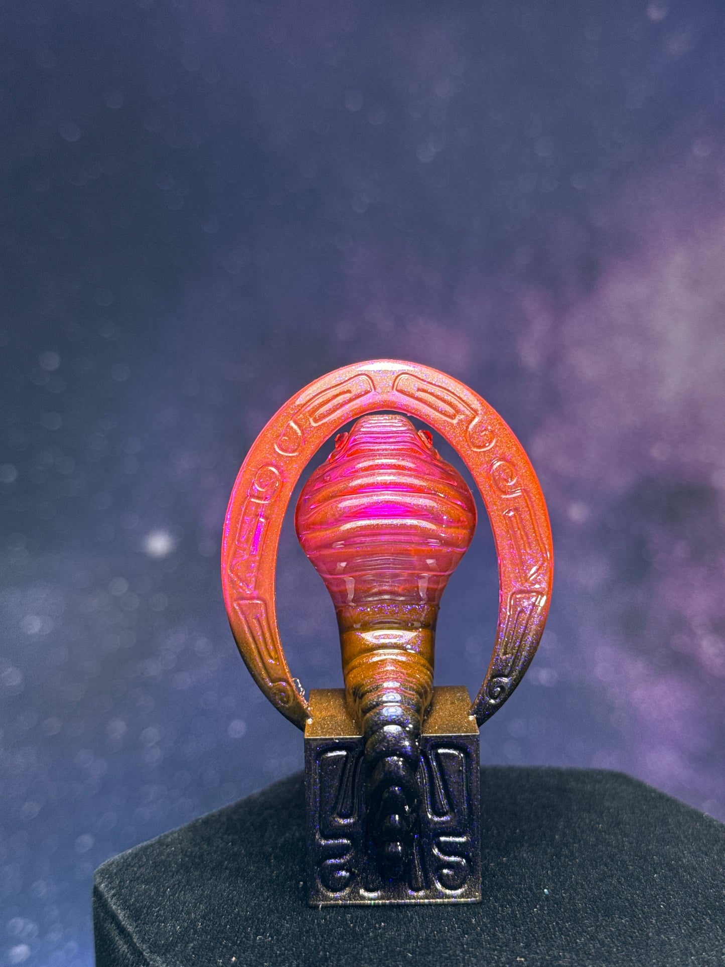 Egyptian Cobra: Fade From Pink