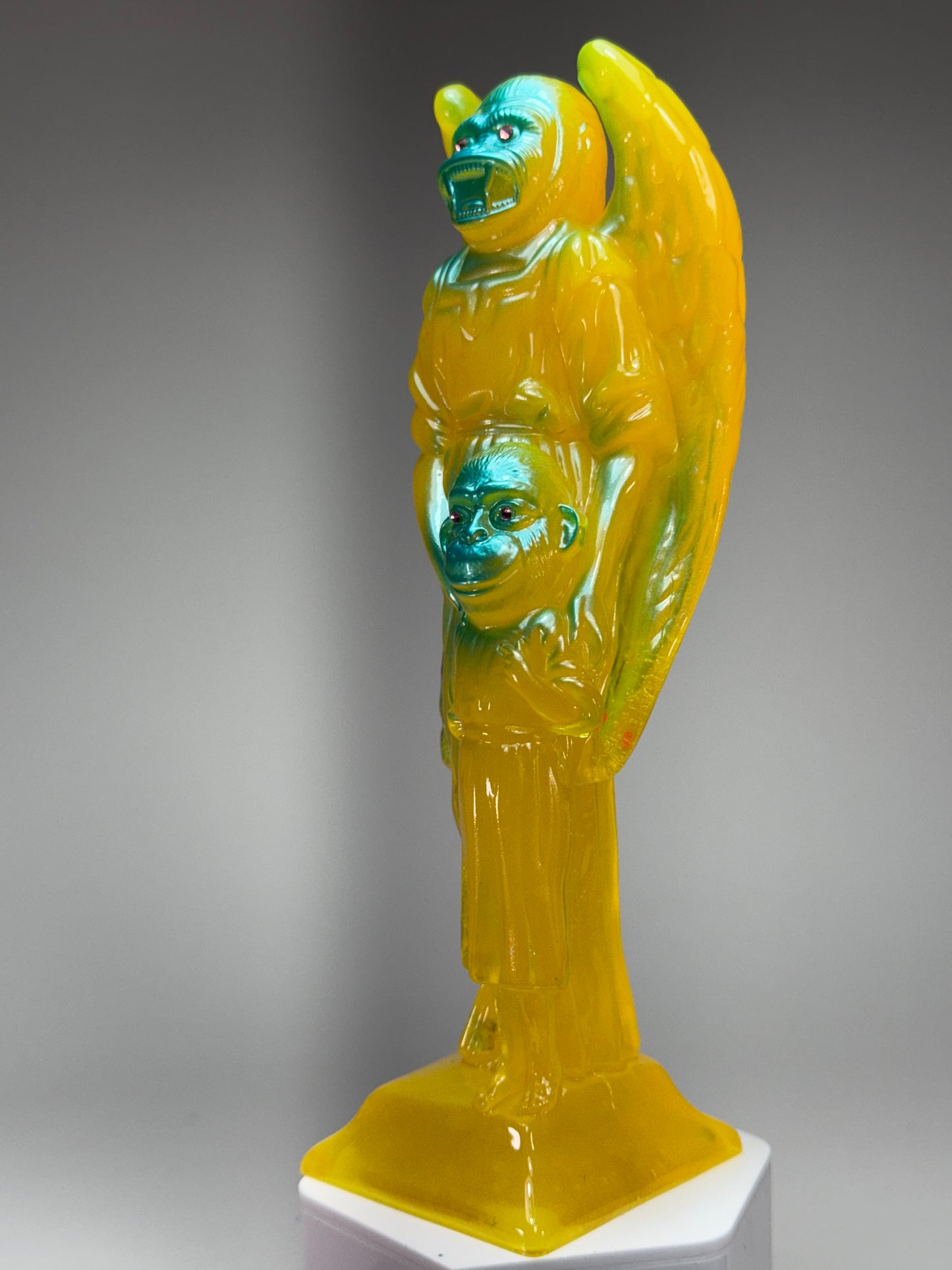 Angel & the Ape: Yellow with Teal (Glow)