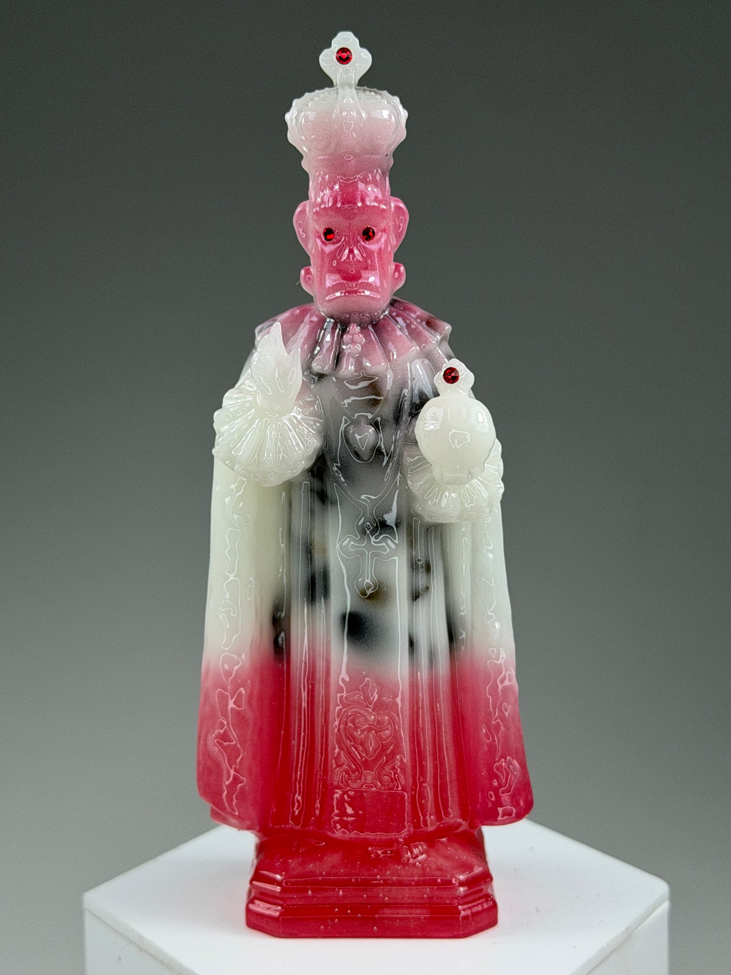 Saint Frankenstein: White/Red Fade Glow