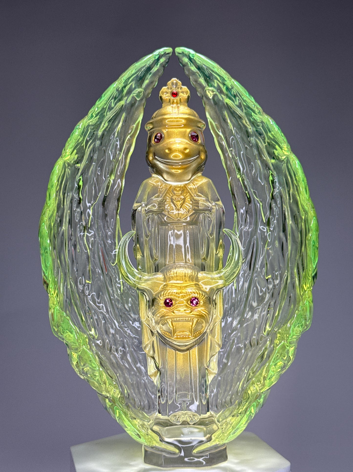 Turtle at the End of Days: Yellow/Gold/Clear