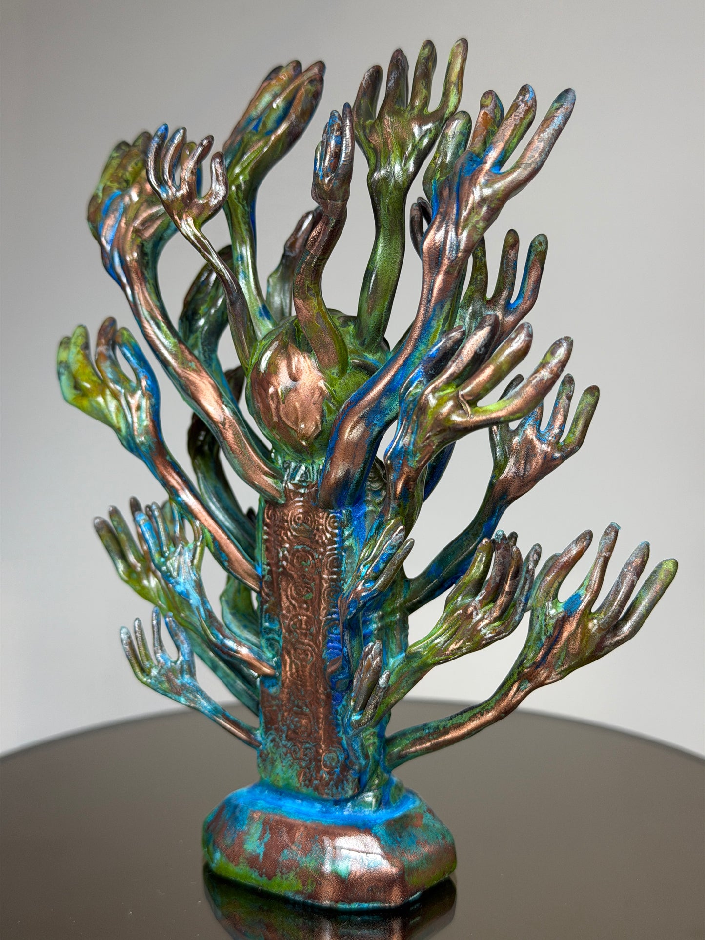 The Hands of God: Copper Plated Grabby