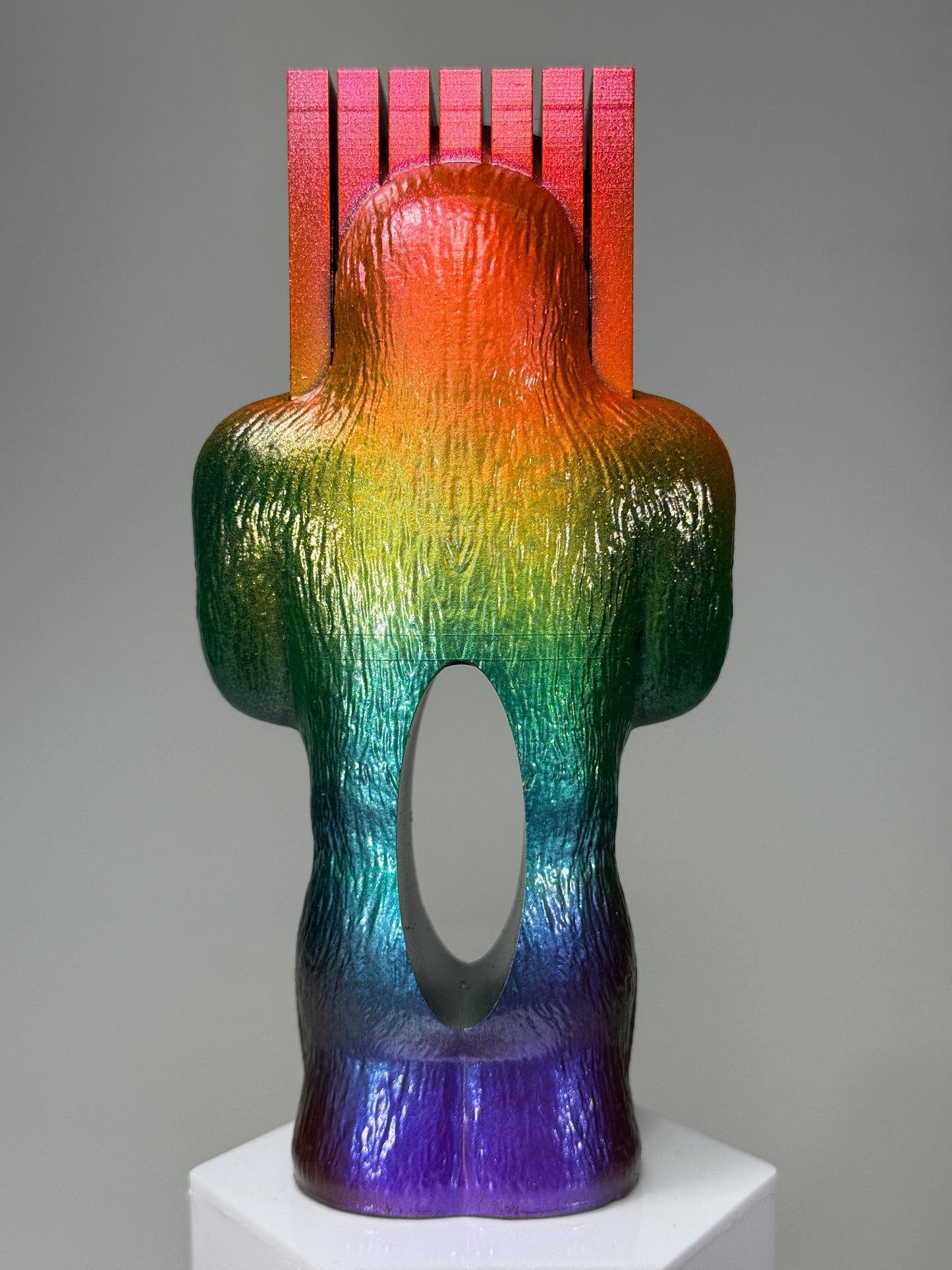 Monolith Head Ape: Metal Rainbow