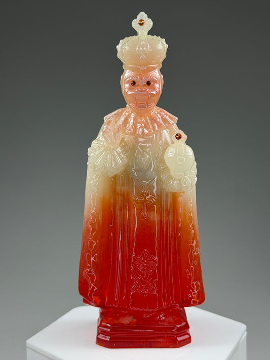 Saint Ape: White/Orange Fade Glow