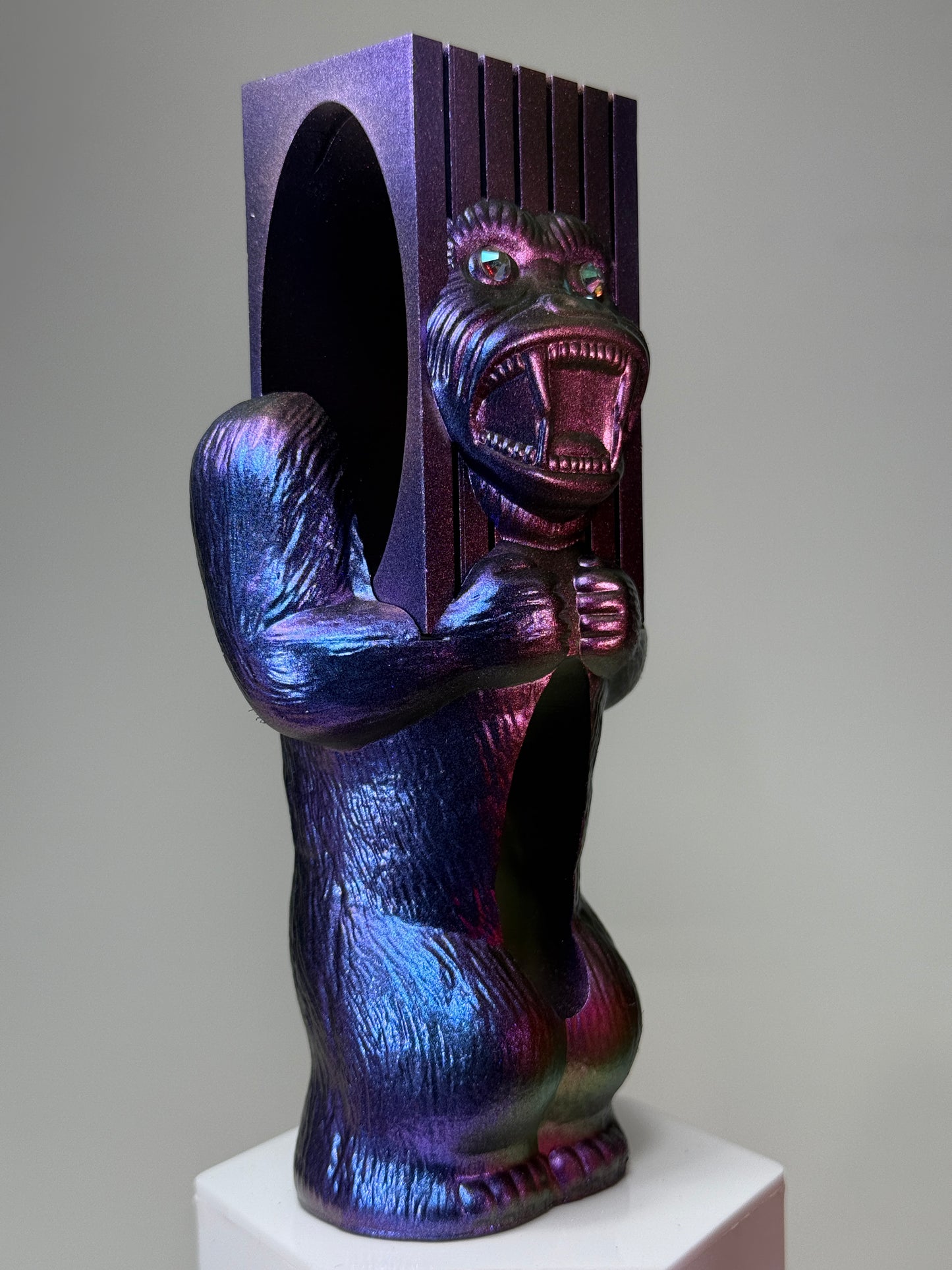 Monolith Head Ape: Colorshift Pink/Green Purple/Blue