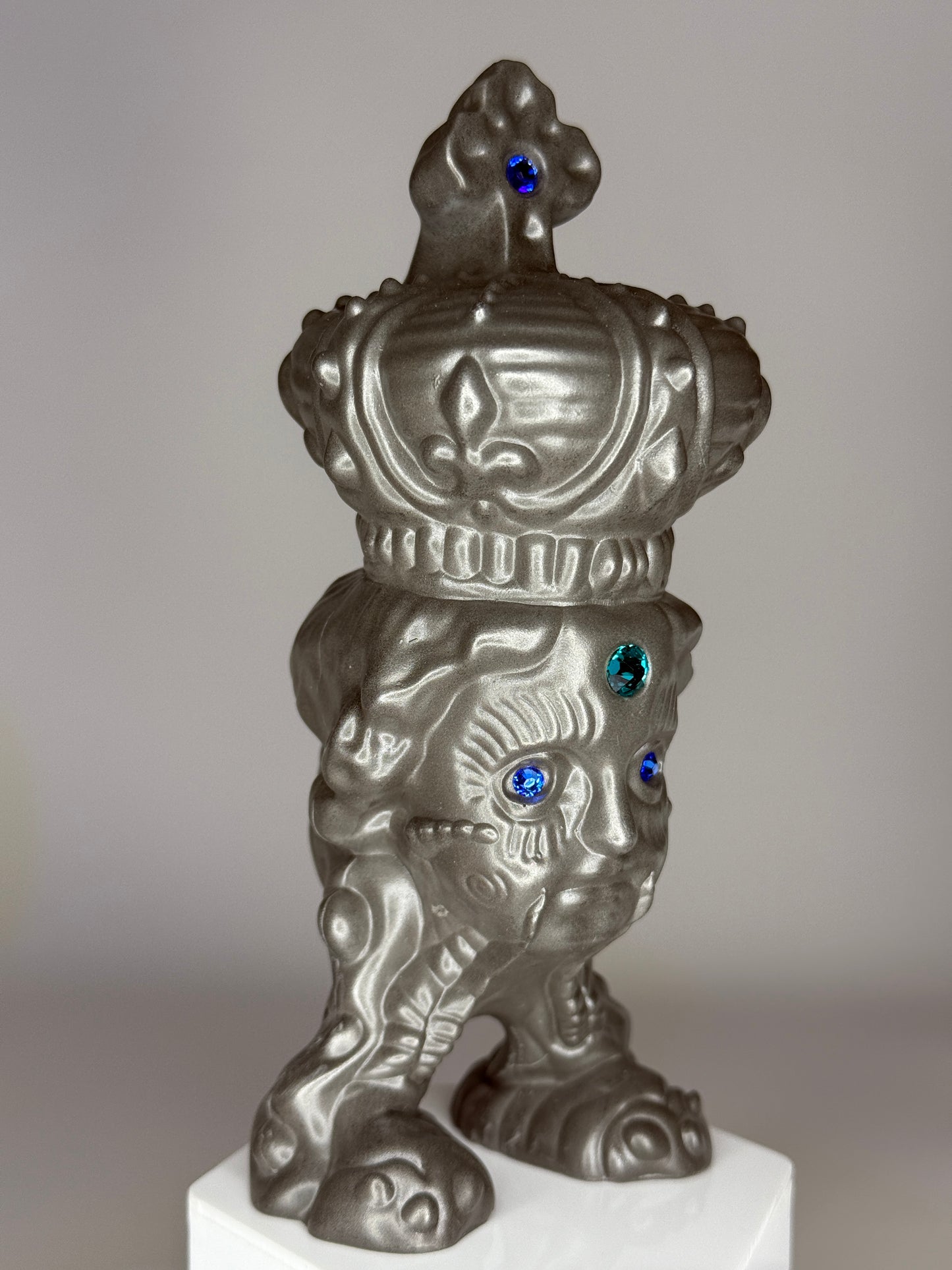 Mecha Faith Hopper: Cold Cast Stainless Steel