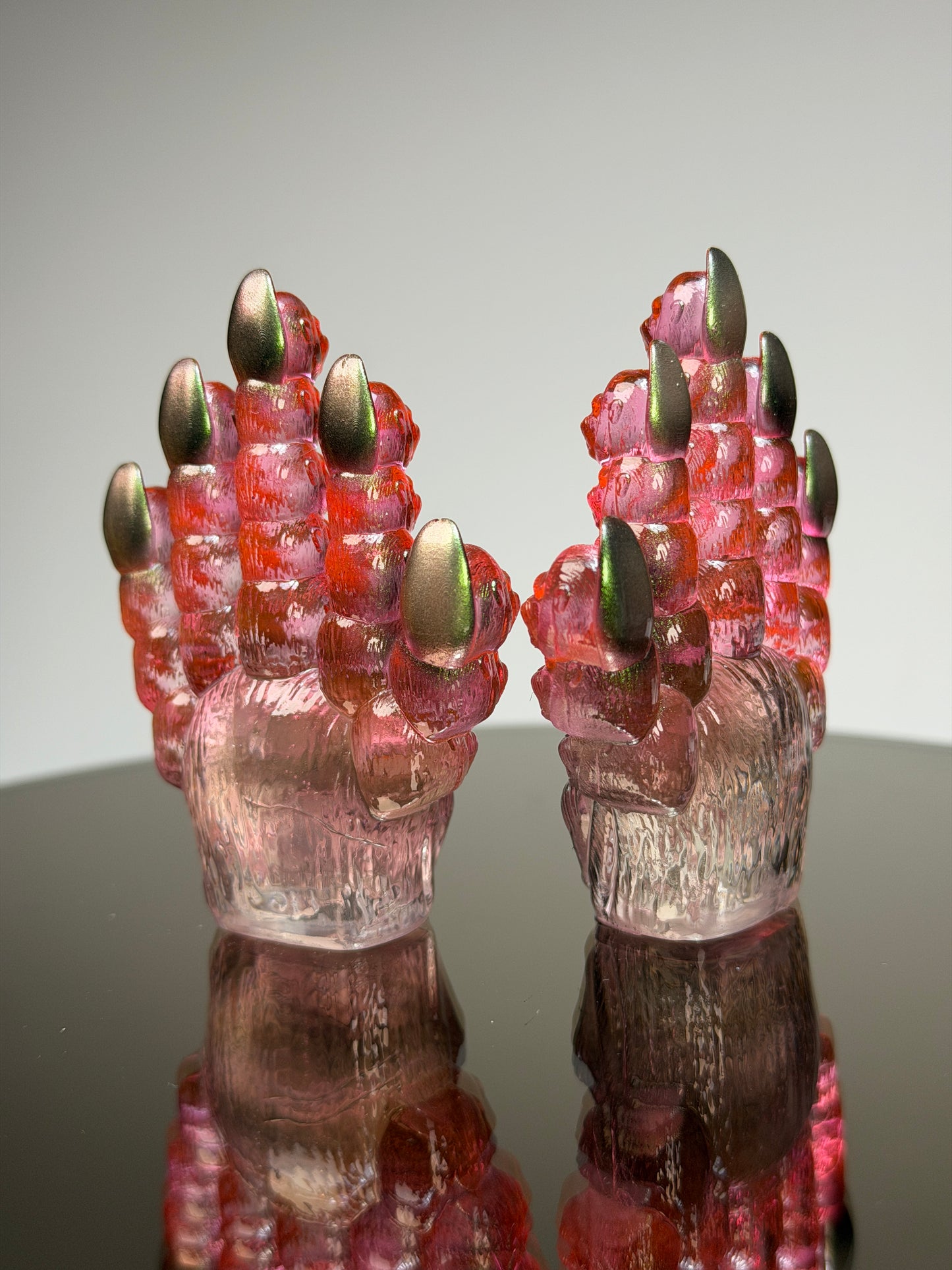 Ape Head Claws: Red (small set)