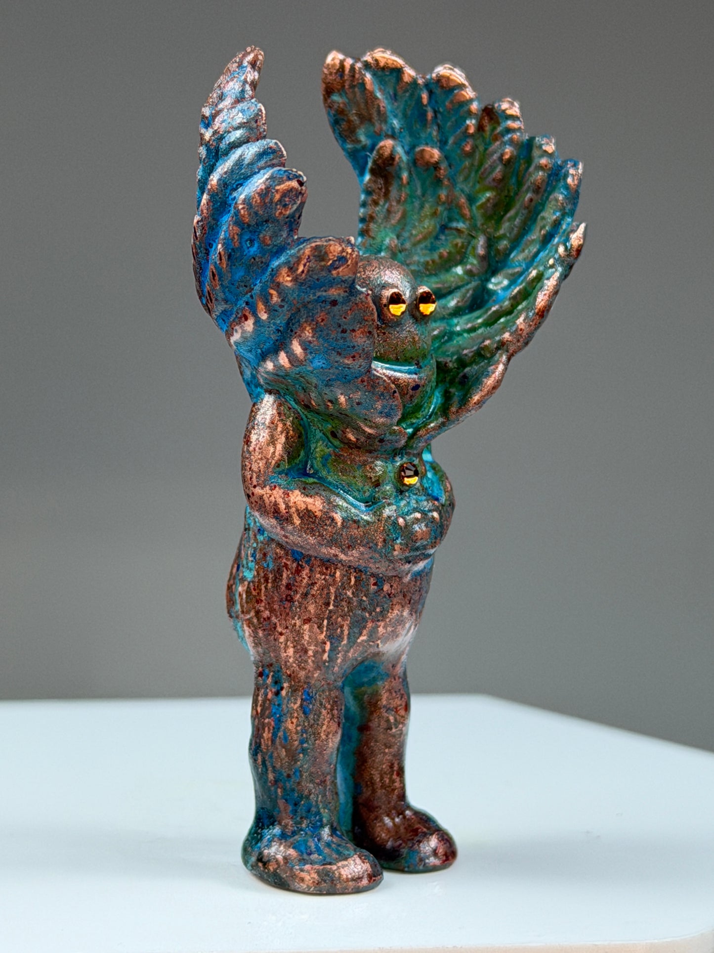 Winged Monster: Copper Plated