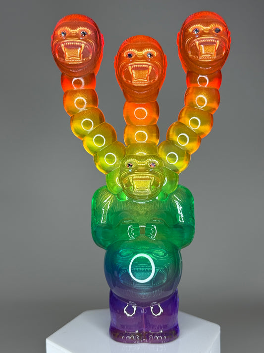 Sidewinder Ape: Gold Transparent Rainbow