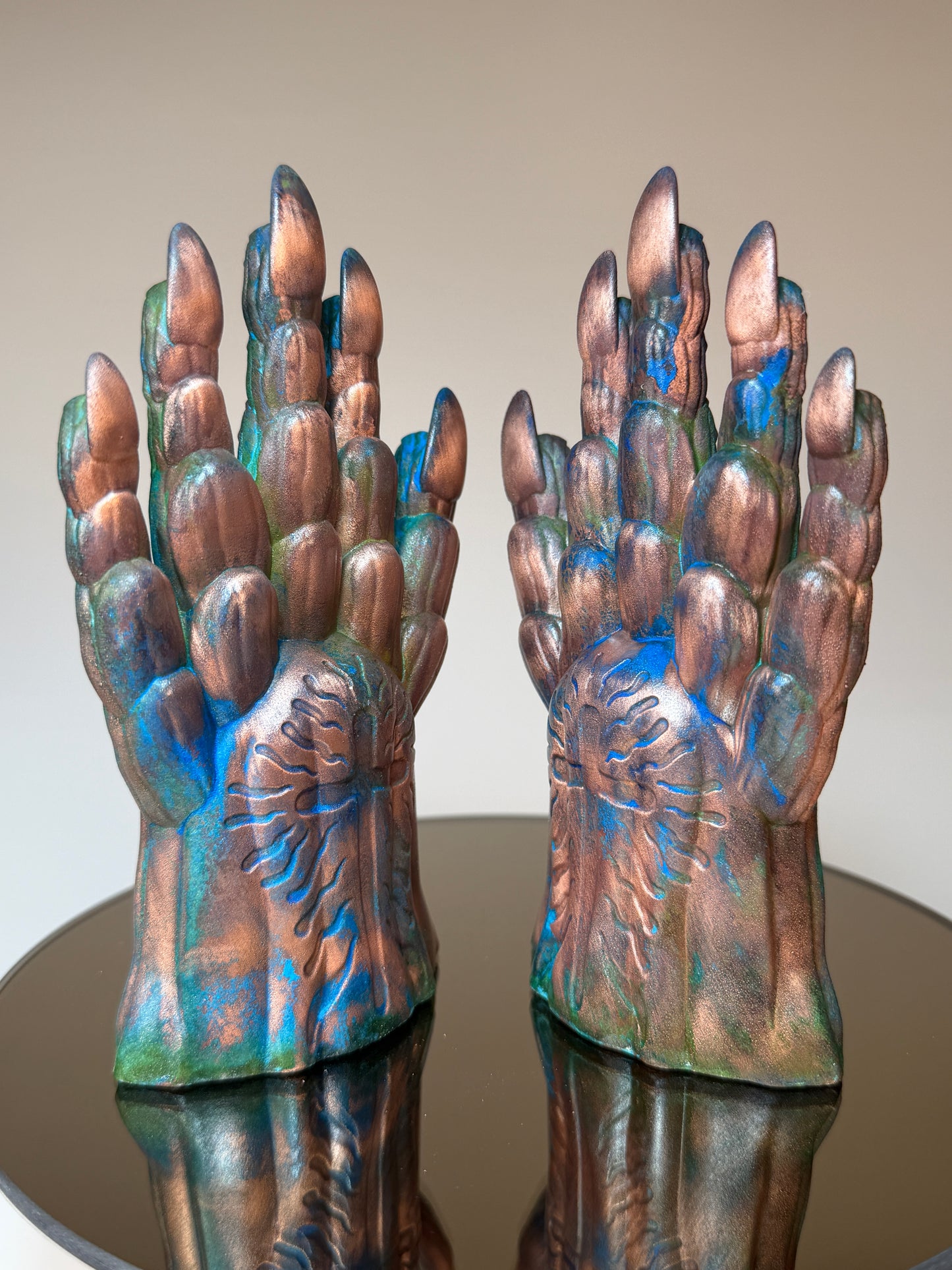 Jesus Christ Claws: Copper Plated Larger