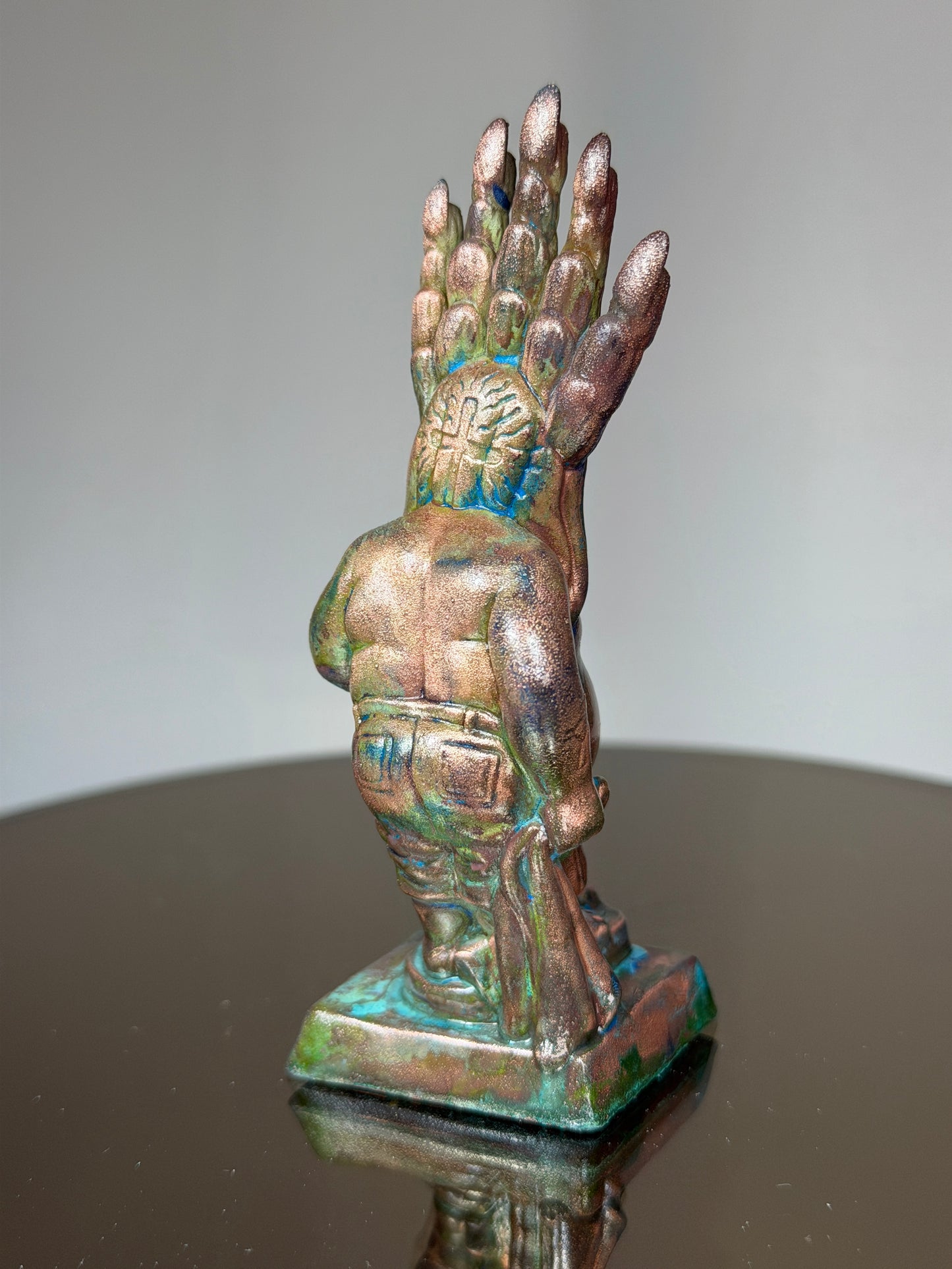 Jesus Checks the Scales: Copper Plated Chubby