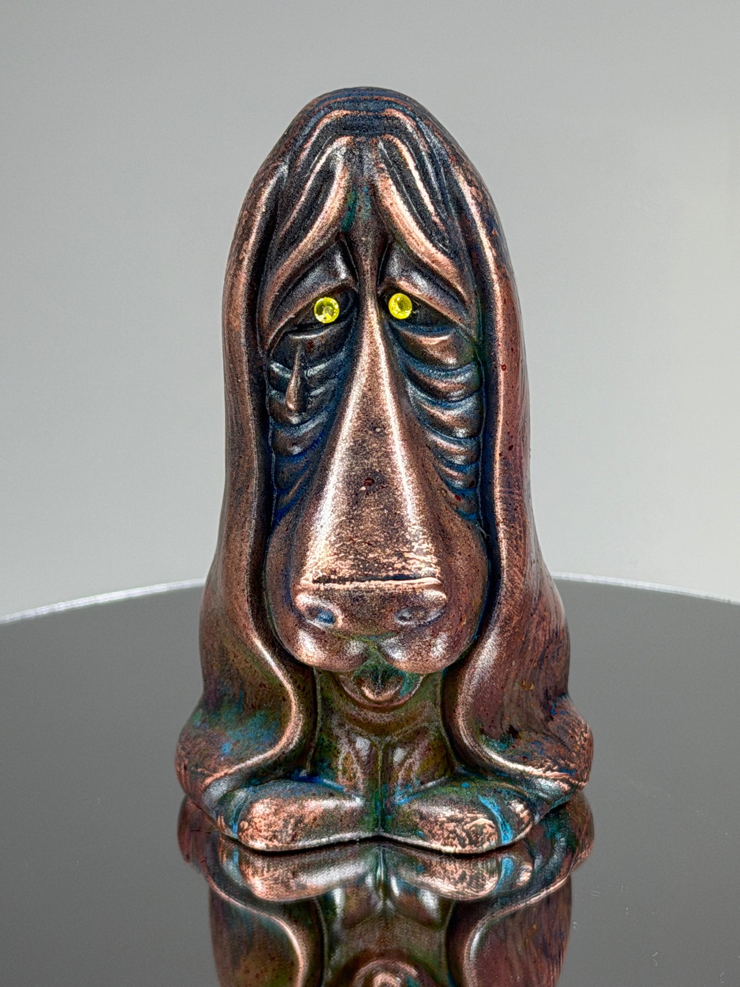 Sad Dog: Copper Plated Cry Baby