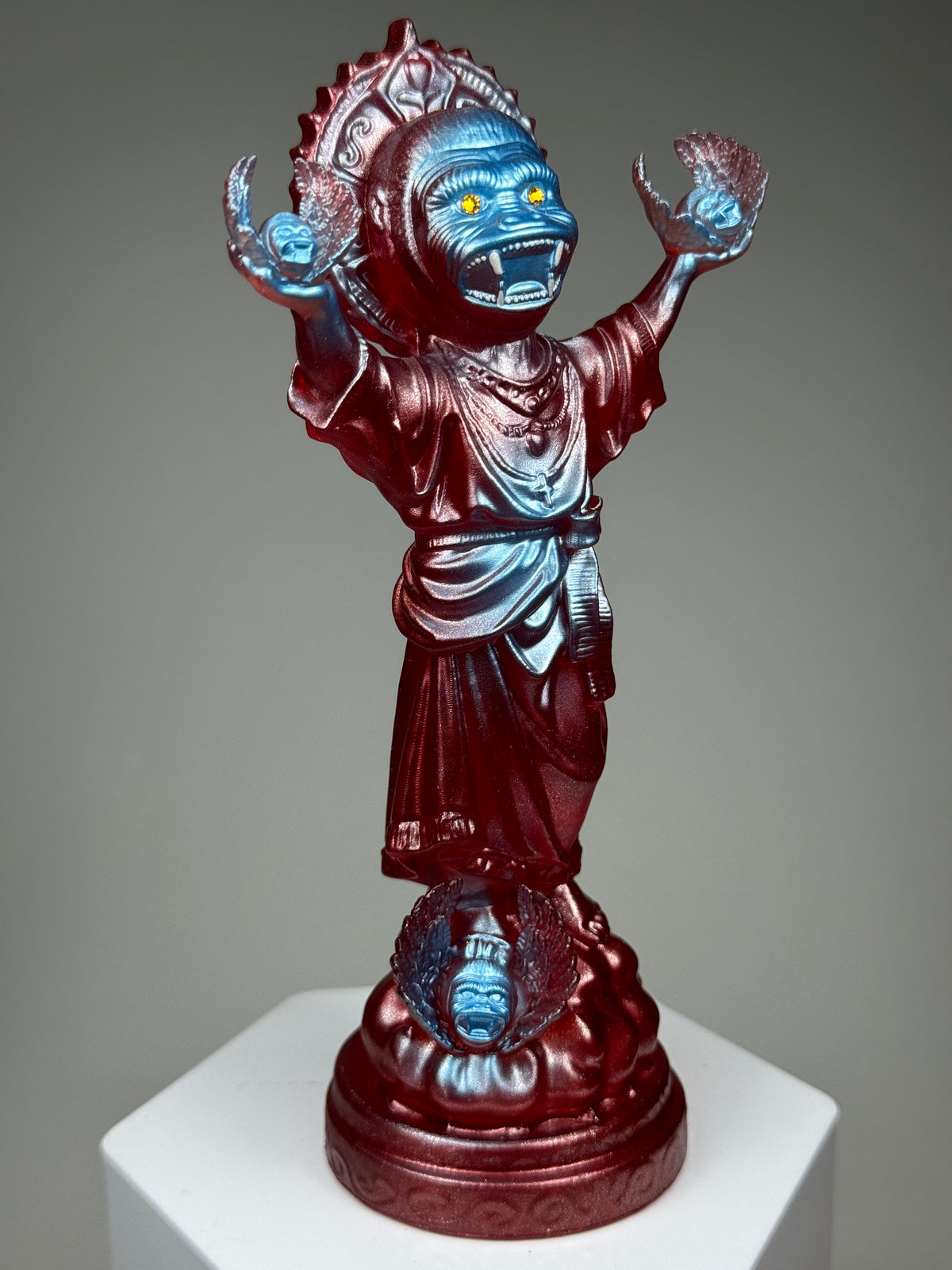 Blue Rage The Child Ape Jesus, Destroyer of Cherubs: Red and Blue Rage – Zimot