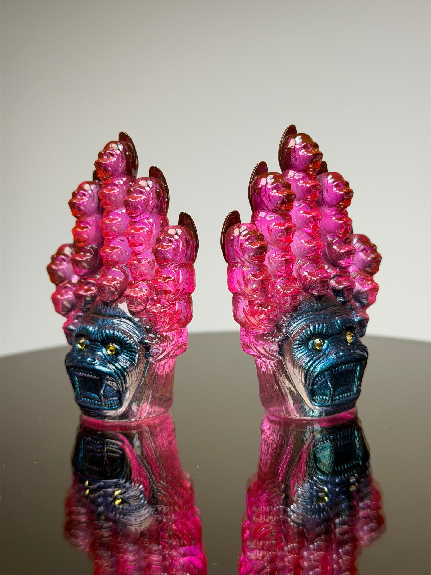 Ape Head Claws: Pink (small set)