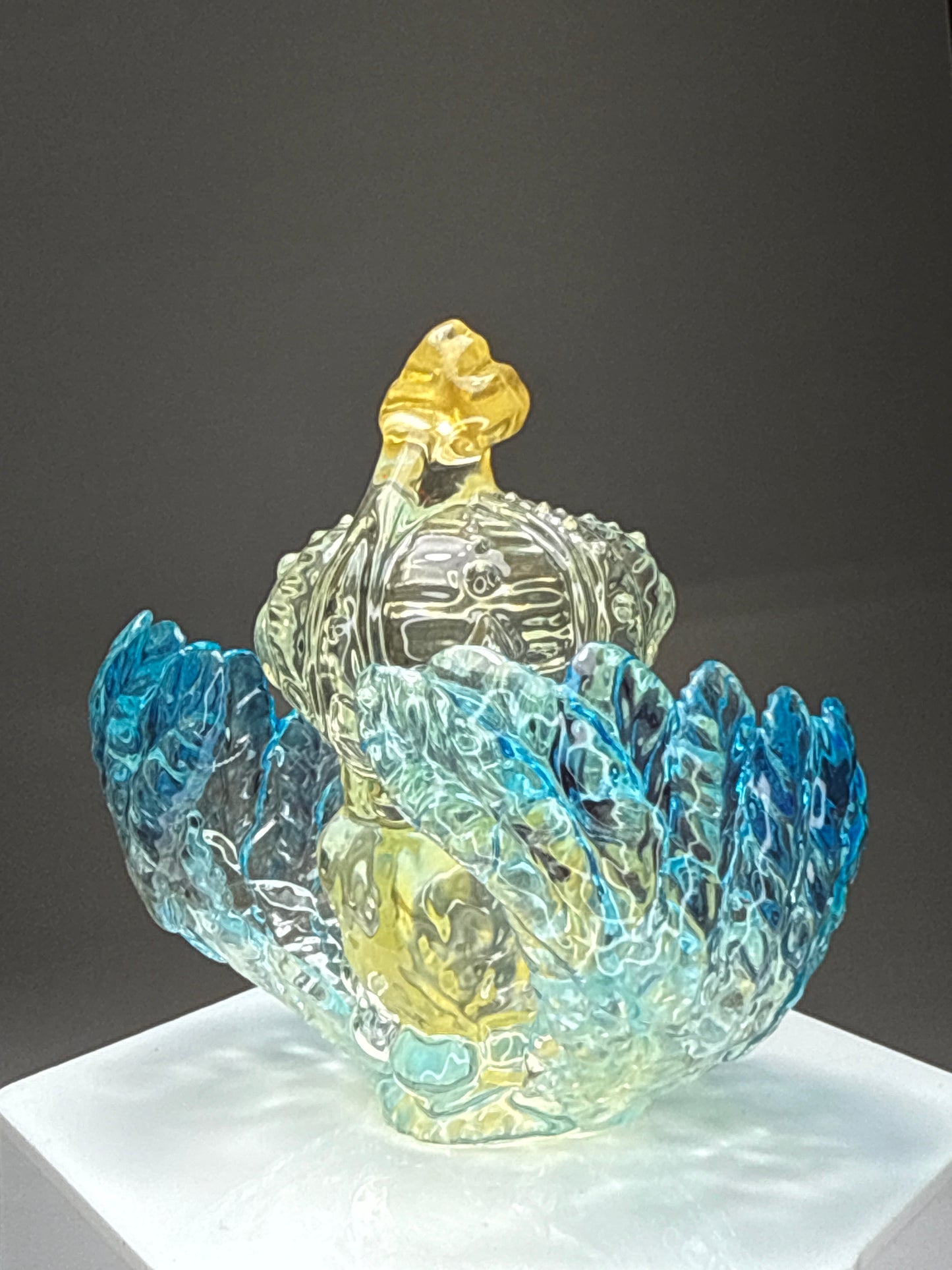 Infant Cherub: Blue/Gold/Clear