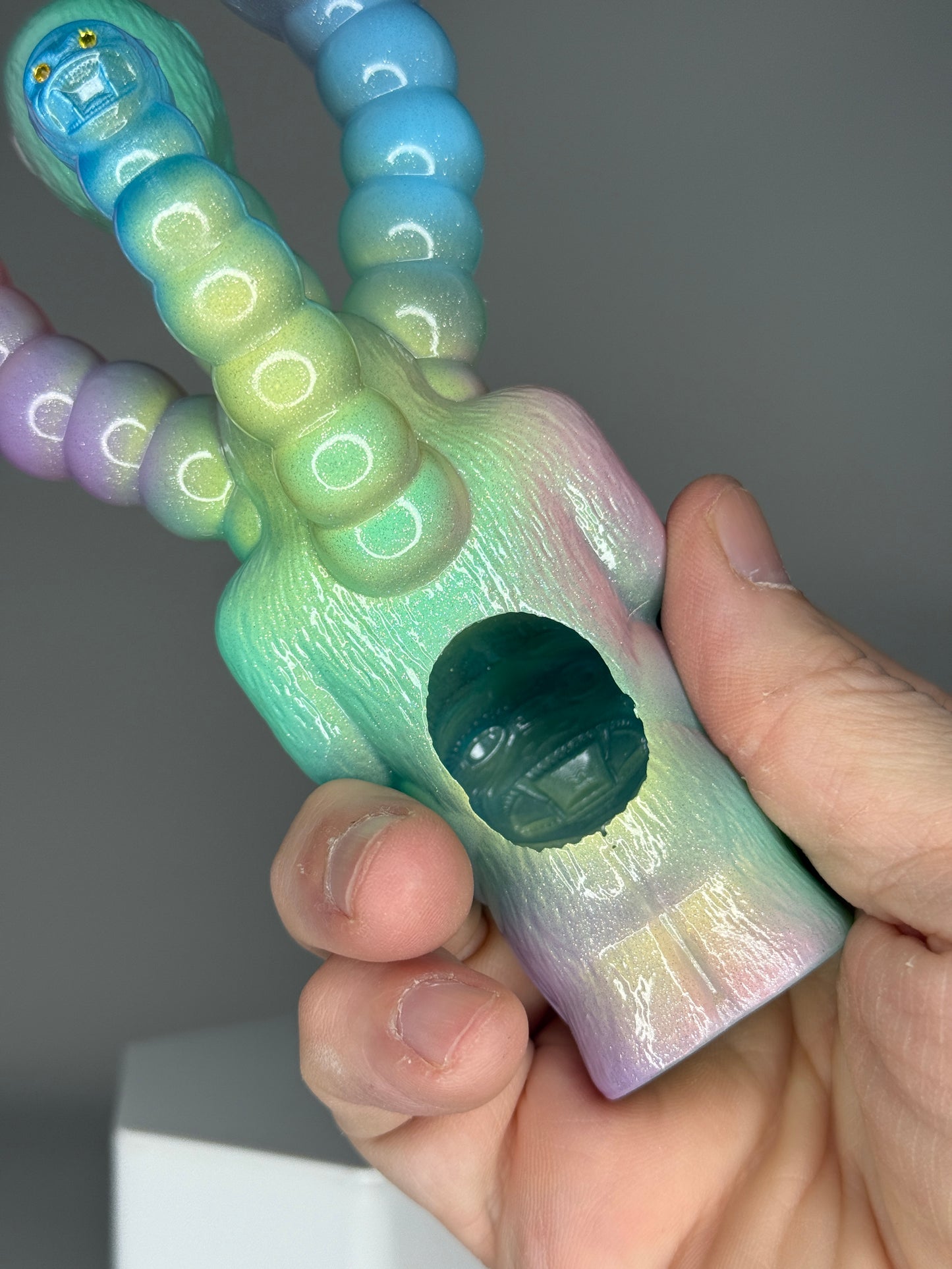 Sidewinder Ape: Pastel with Blue