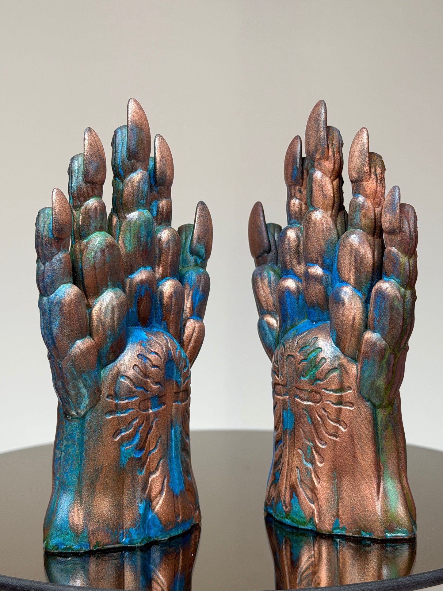 Jesus Christ Claws: Copper Plated Command