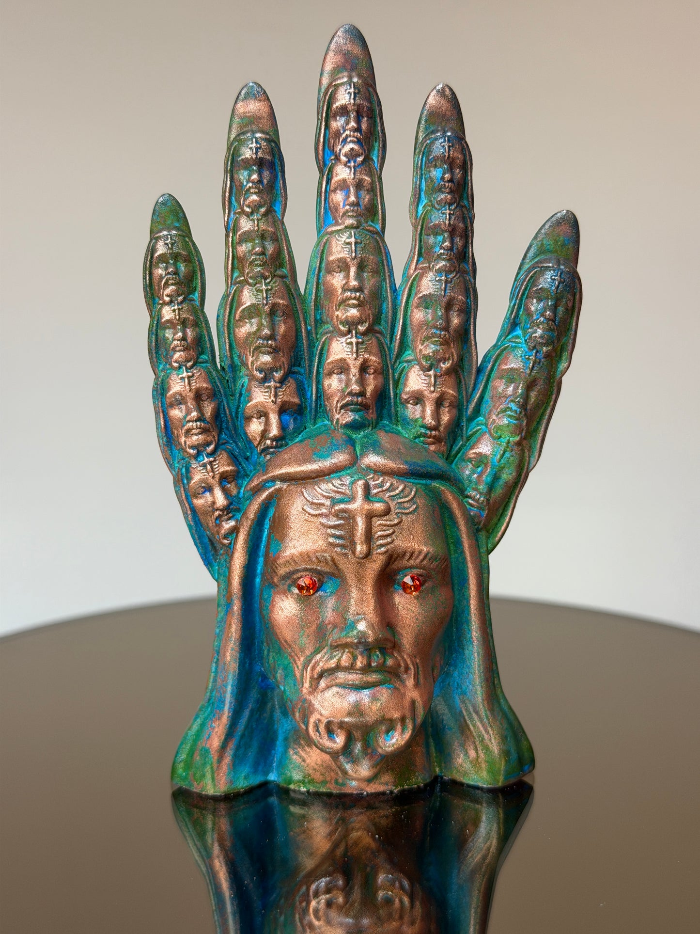 Jesus Christ Claws: Copper Plated Right Hand of Fate