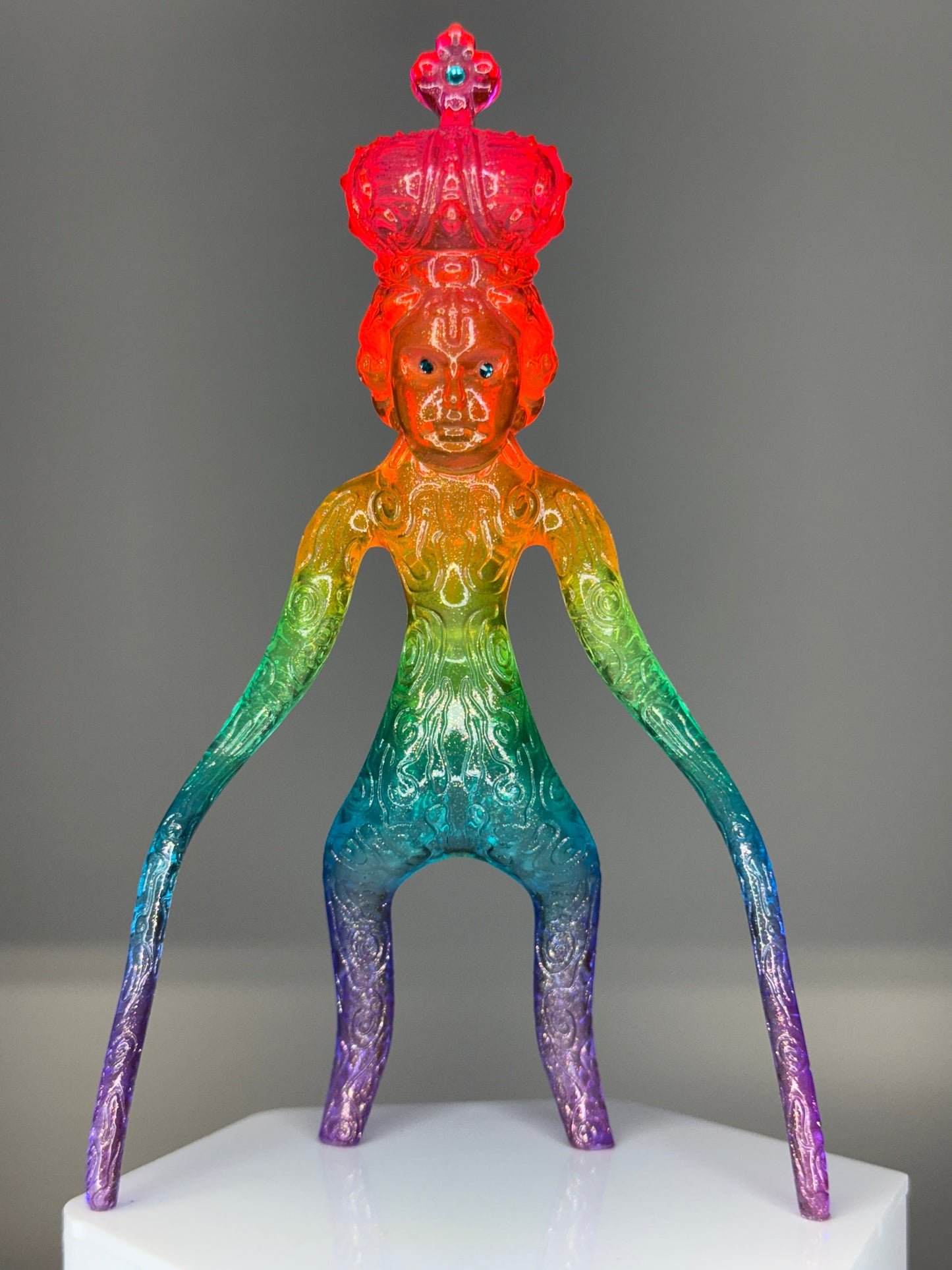 Faith Creeper: Transparent Gold Rainbow