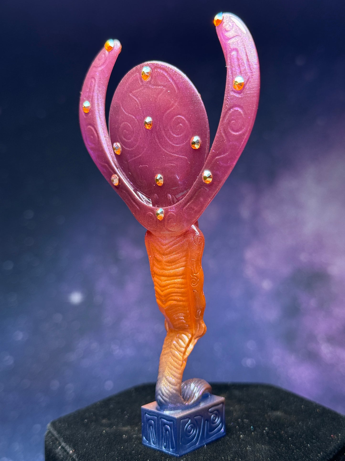 Ibis Serpent Mummy: Cosmic Sunset