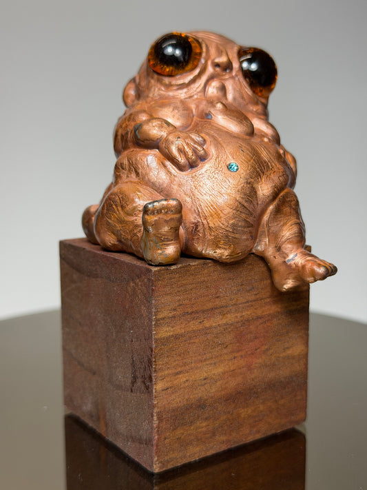 Bloat by Ophelia Toys: Copper Plated Polished