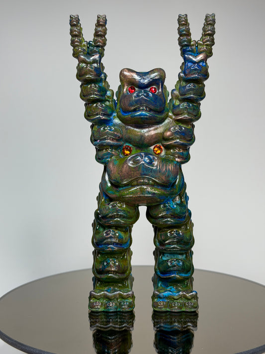Mecha Head Ape: Copper Plated Large Prototype