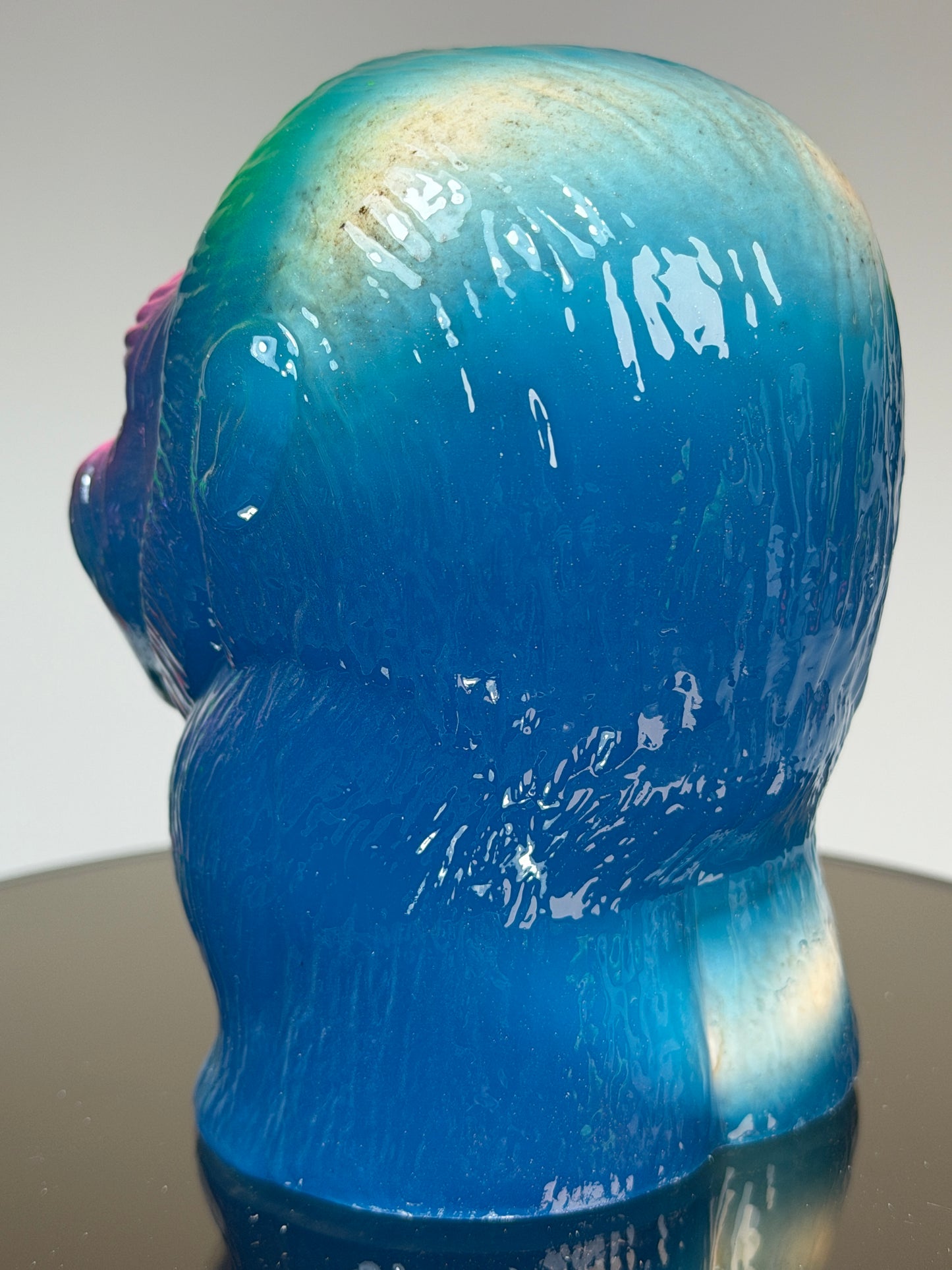 Stumpy Ape: Big Time Blue Neon Glow