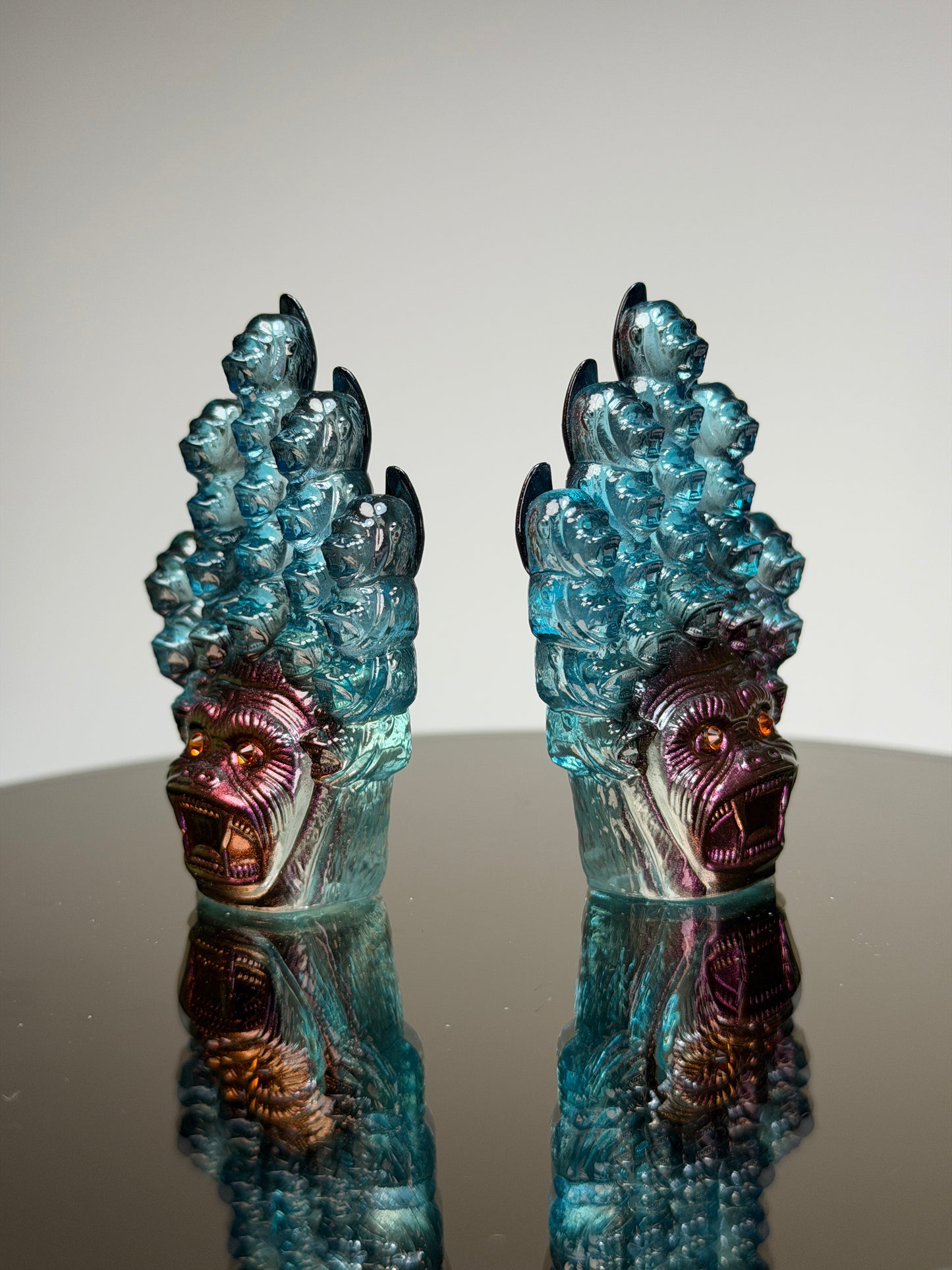 Ape Head Claws: Blue (small set)