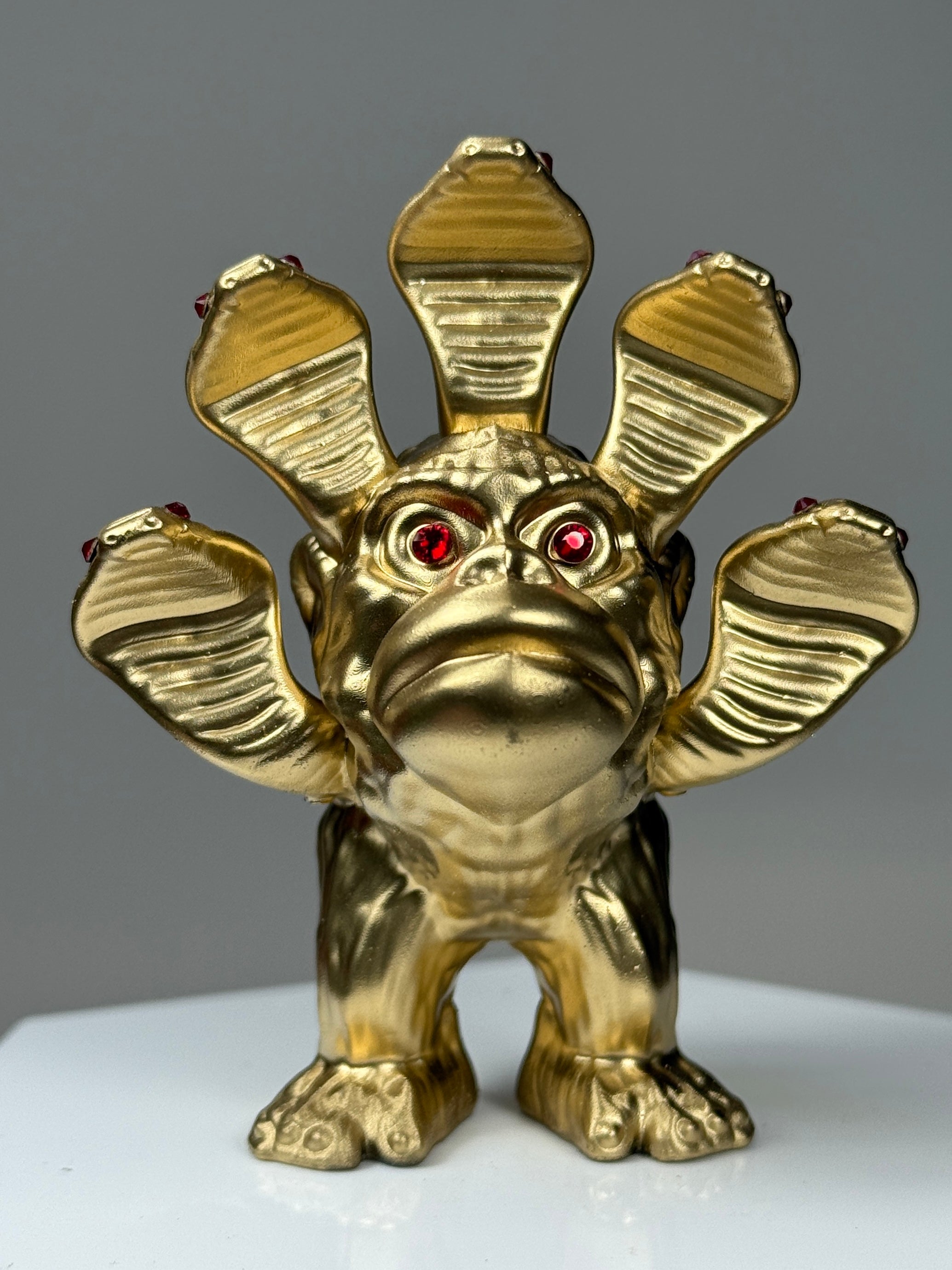 Cobra Hopper: Gold Chrome with Red – Zimot
