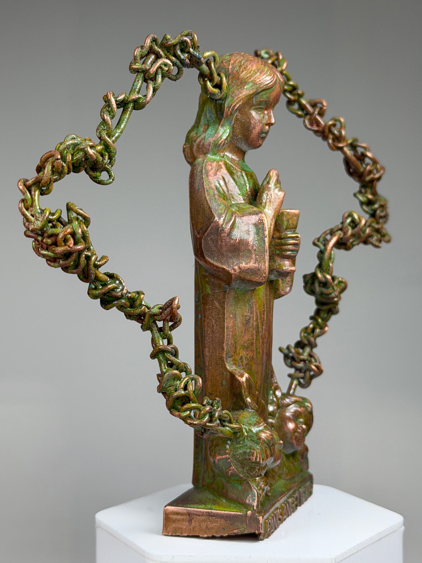 Cherub Slippers Kid: Copper Plated Chain Lightning