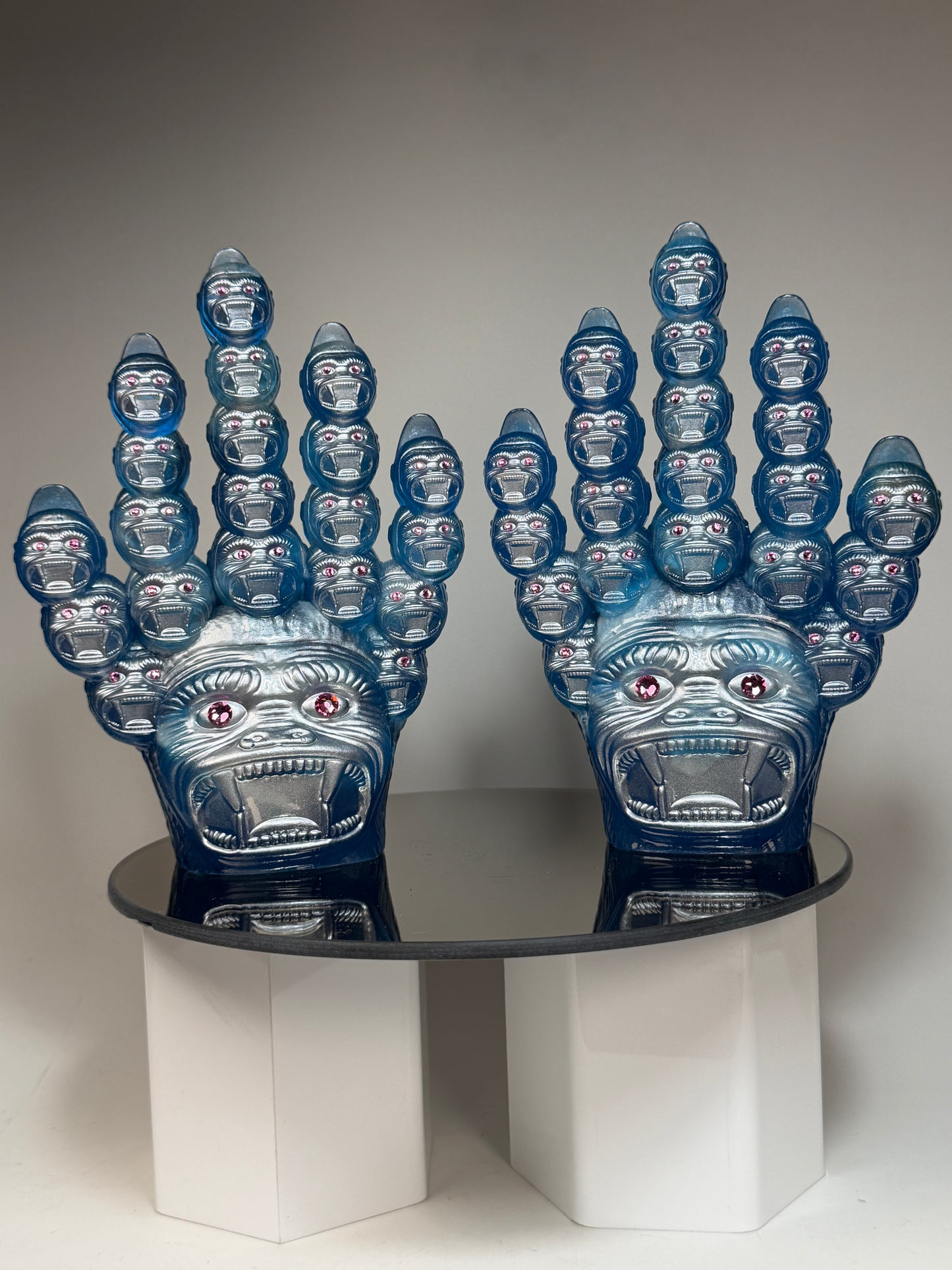 Ape Head Claw: Blue Glow