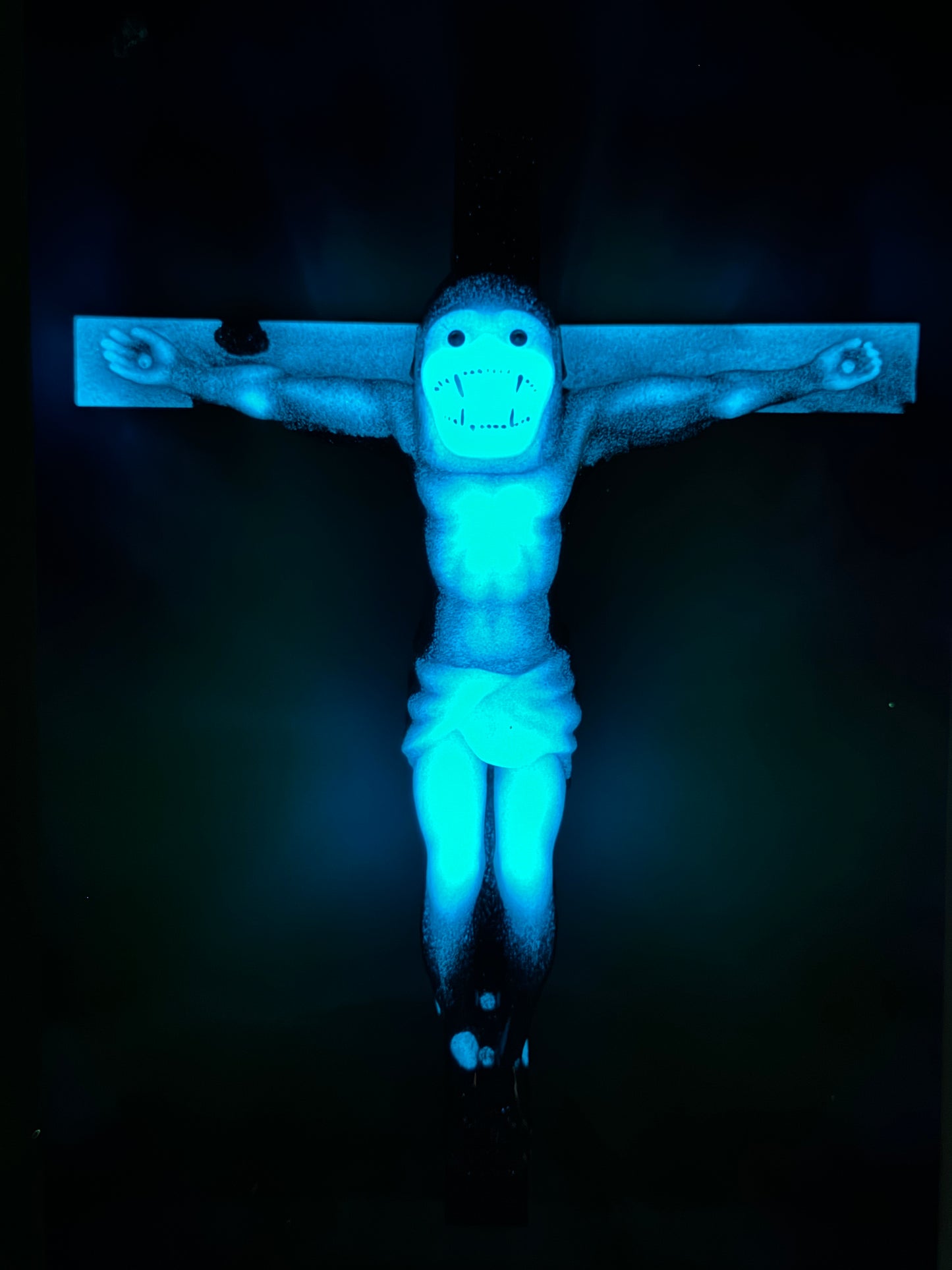 Christ on the Cross but he is an Ape, Magical Toy: Dark Days