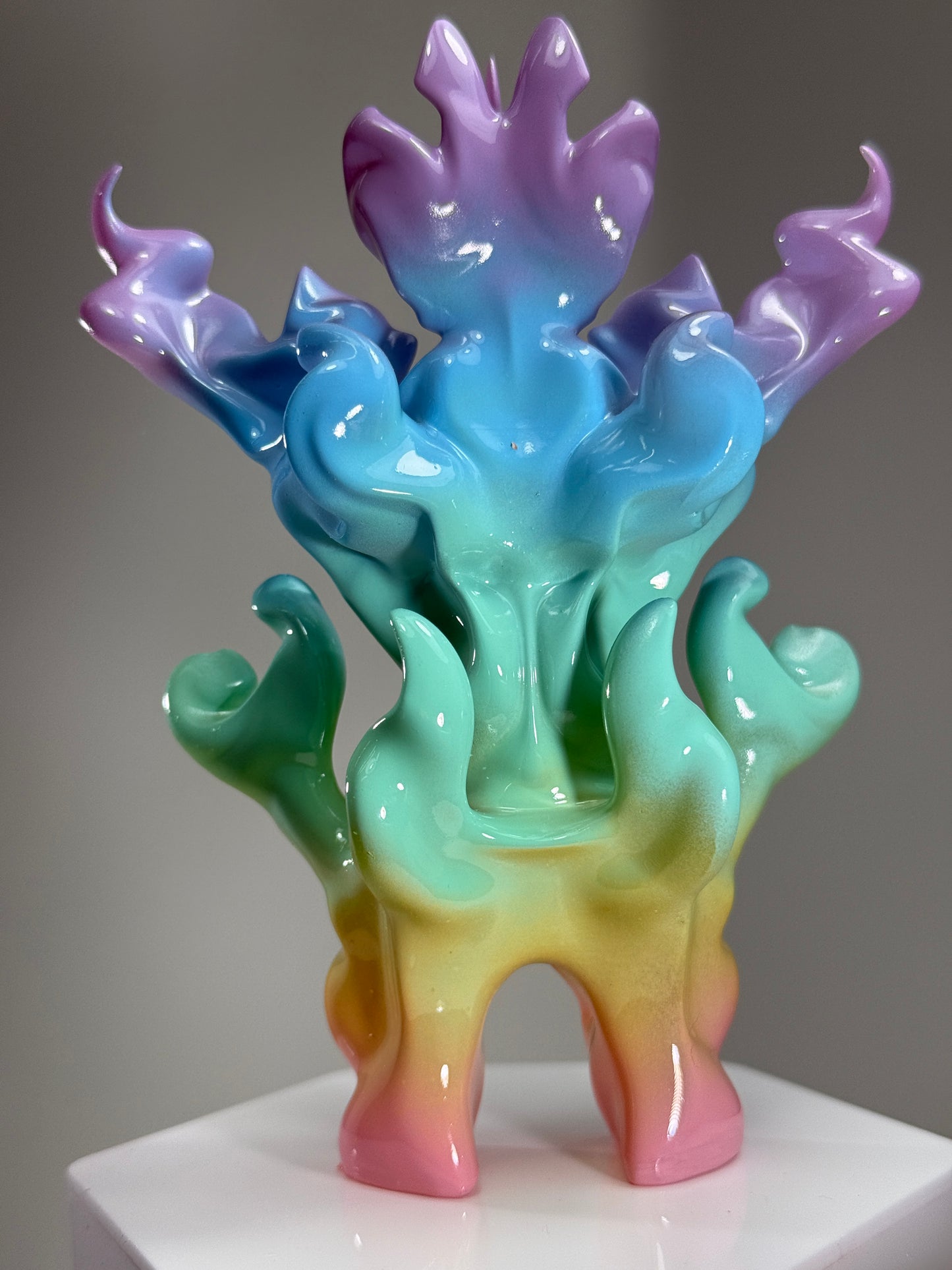 The Wind: Upside Down Pastel Rainbow