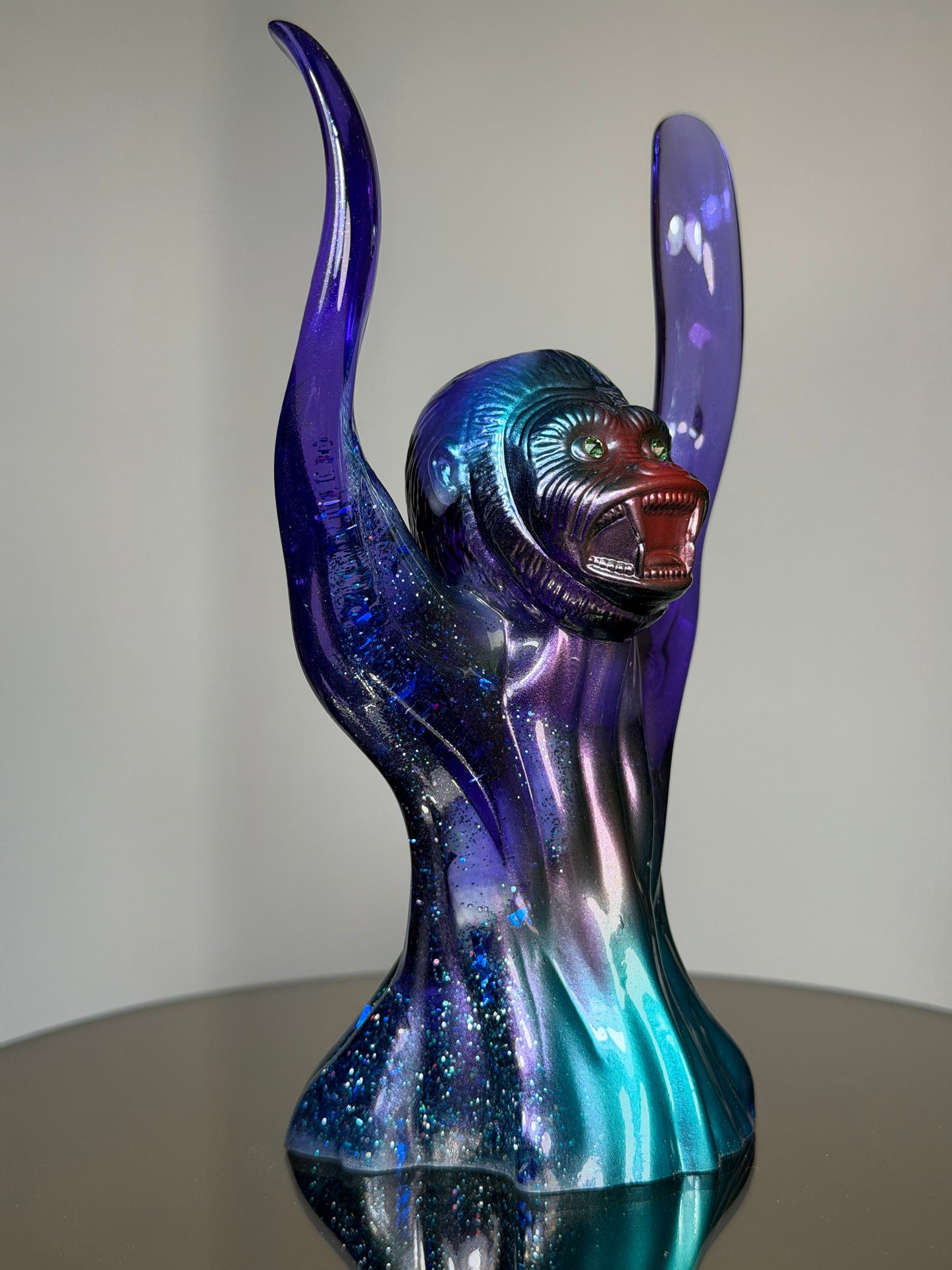 Ghostly Ape: Glitter Purple