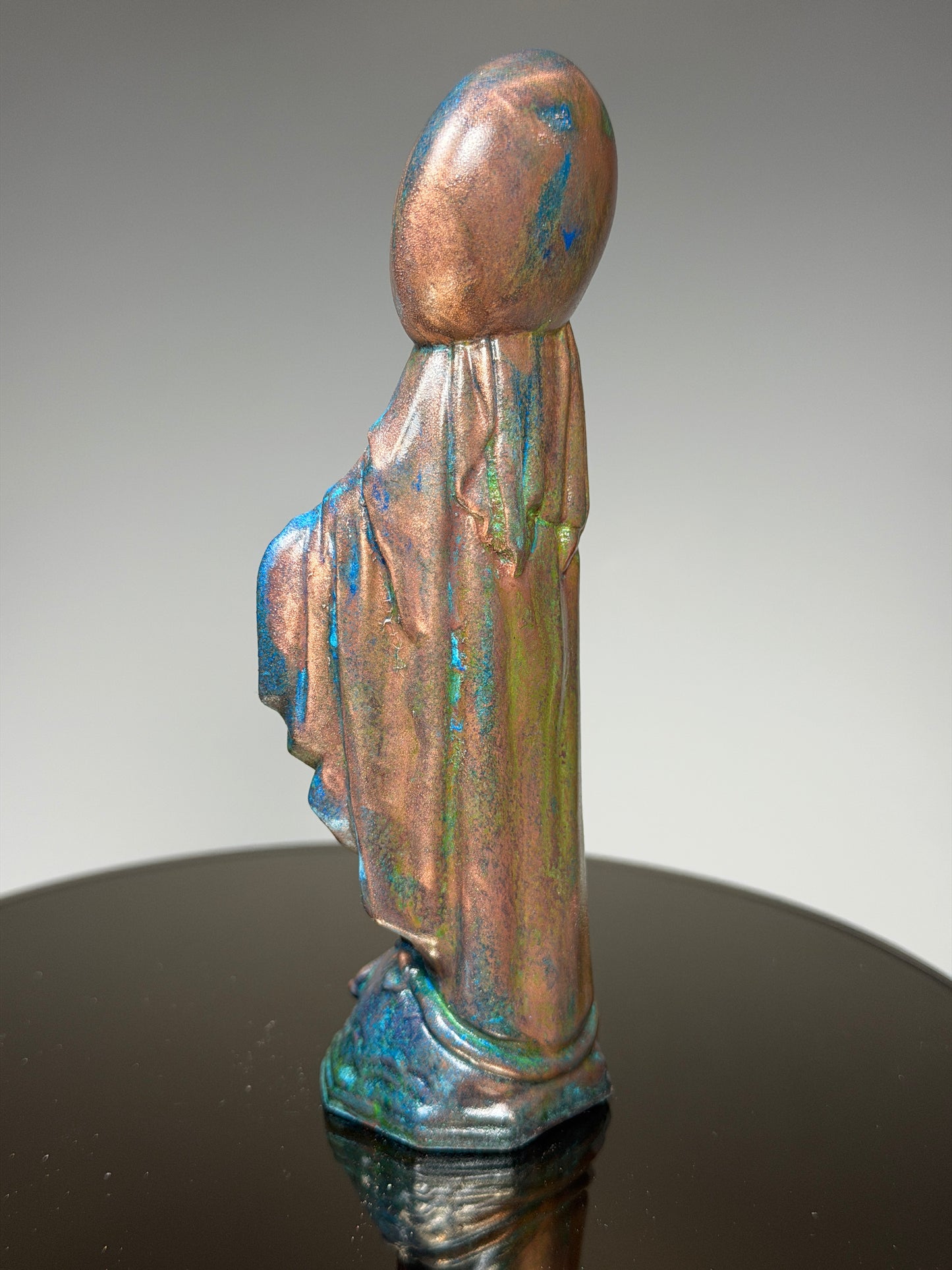 Happy Mary: Copper Plated Smile