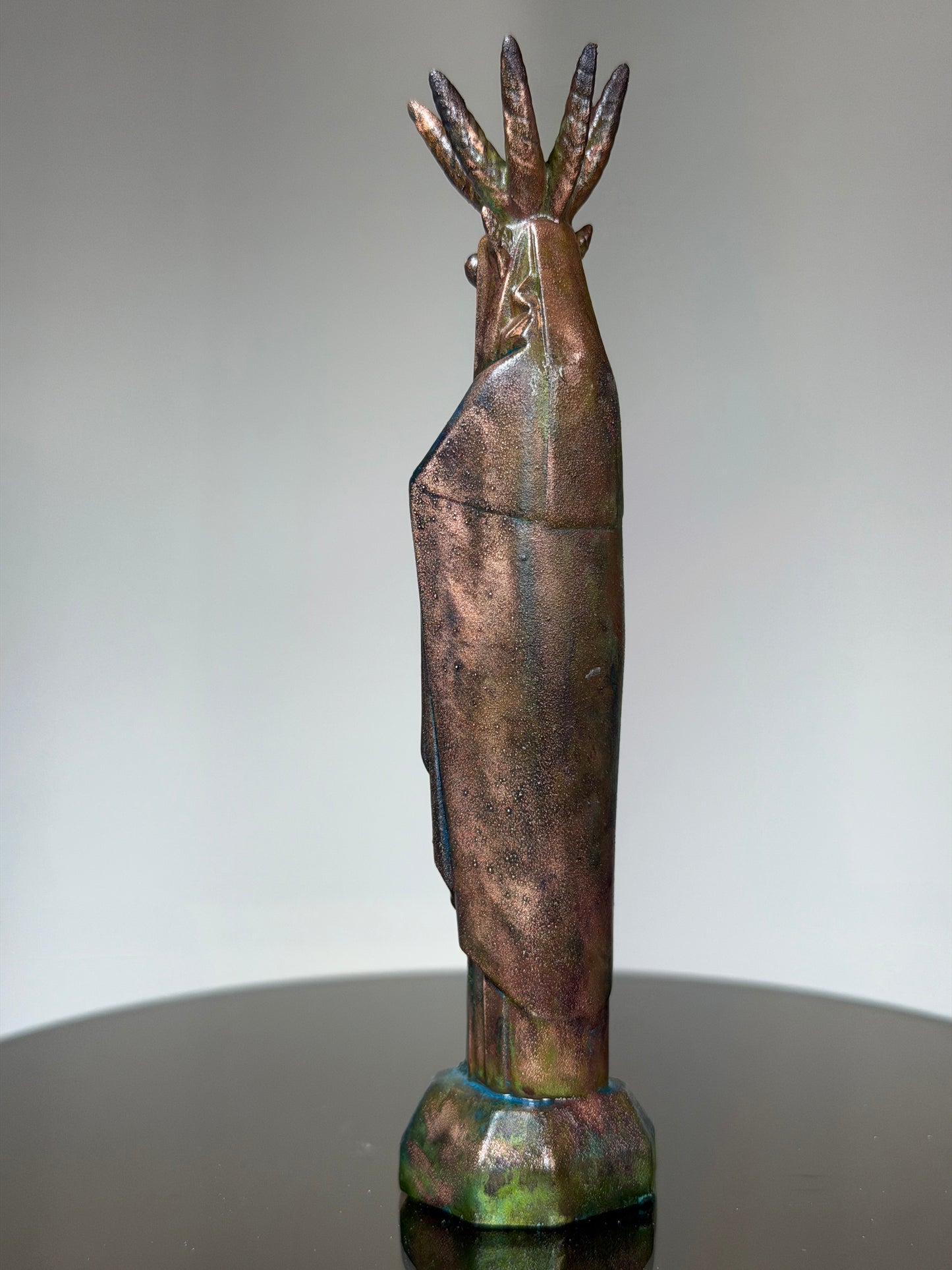 Bafflerack Mary set, Copper Plated for B