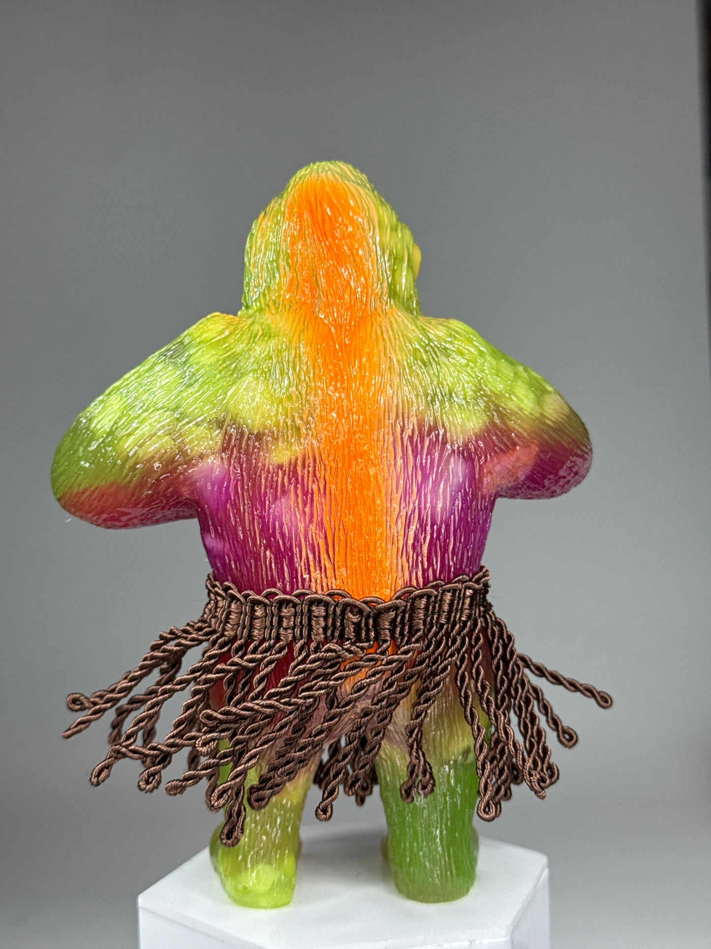 Hula Ape: Green/Purple Glow