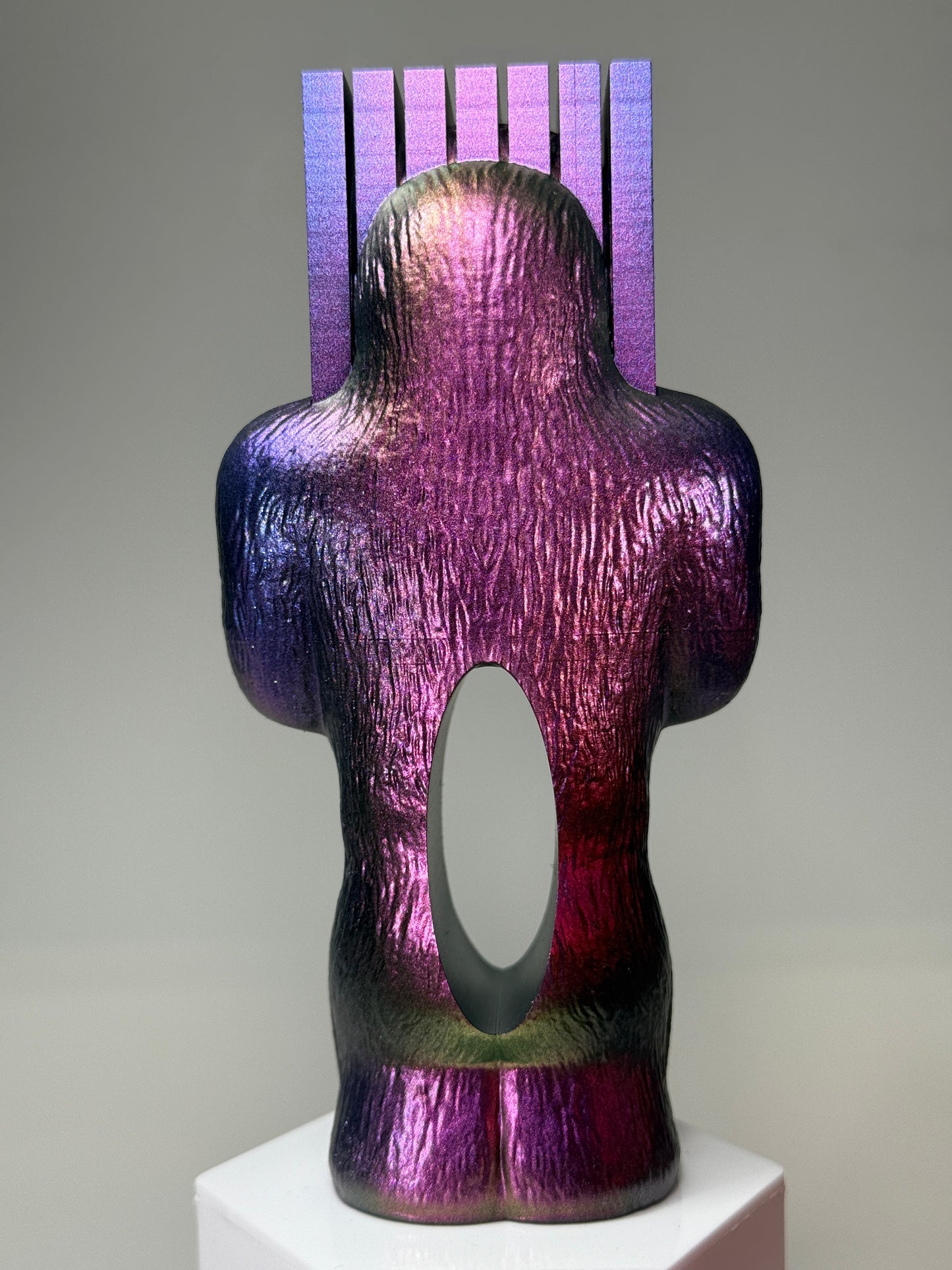 Monolith Head Ape: Colorshift Pink/Green Purple/Blue